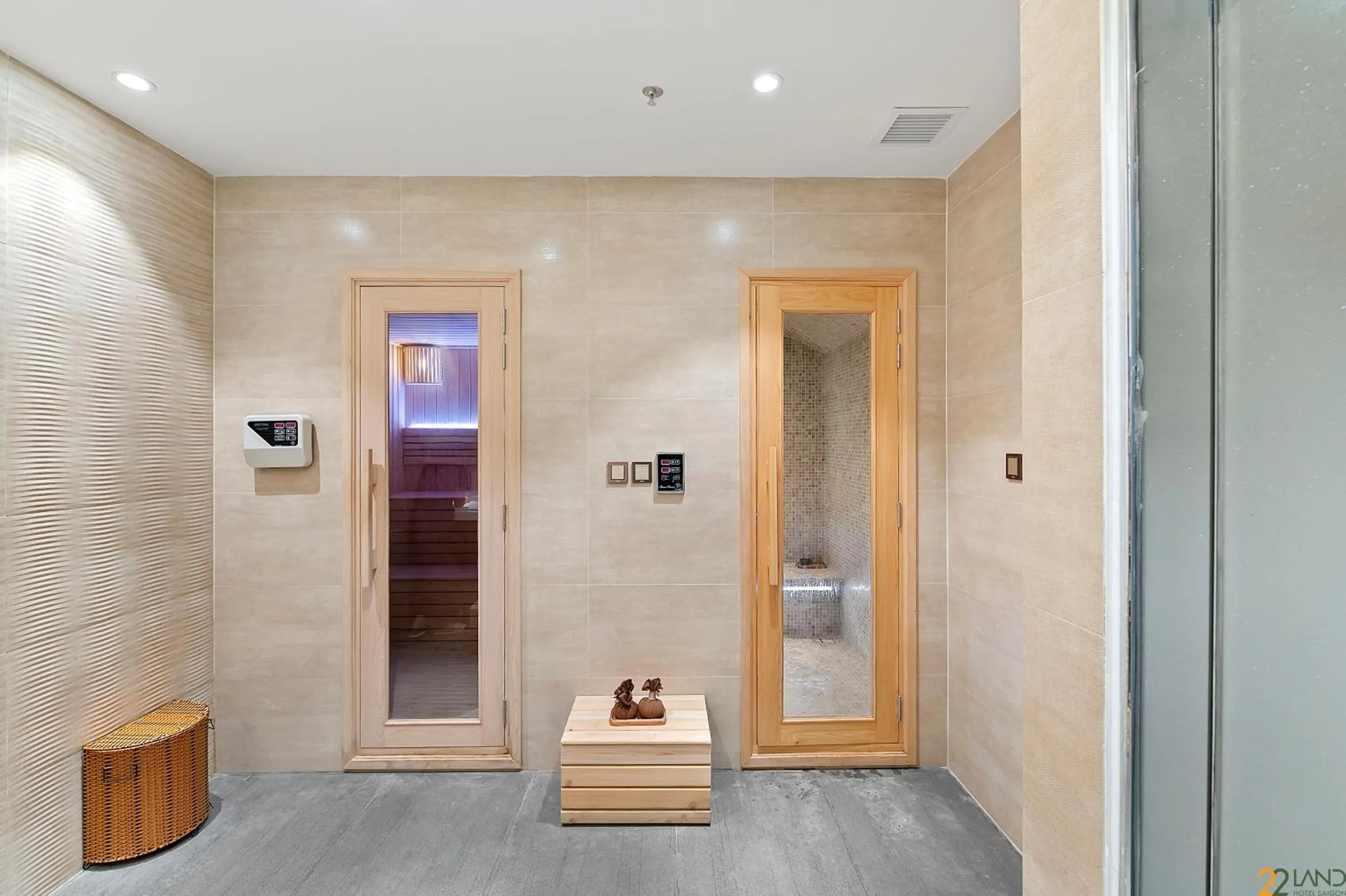 Bathroom in 22Land Hotel Saigon