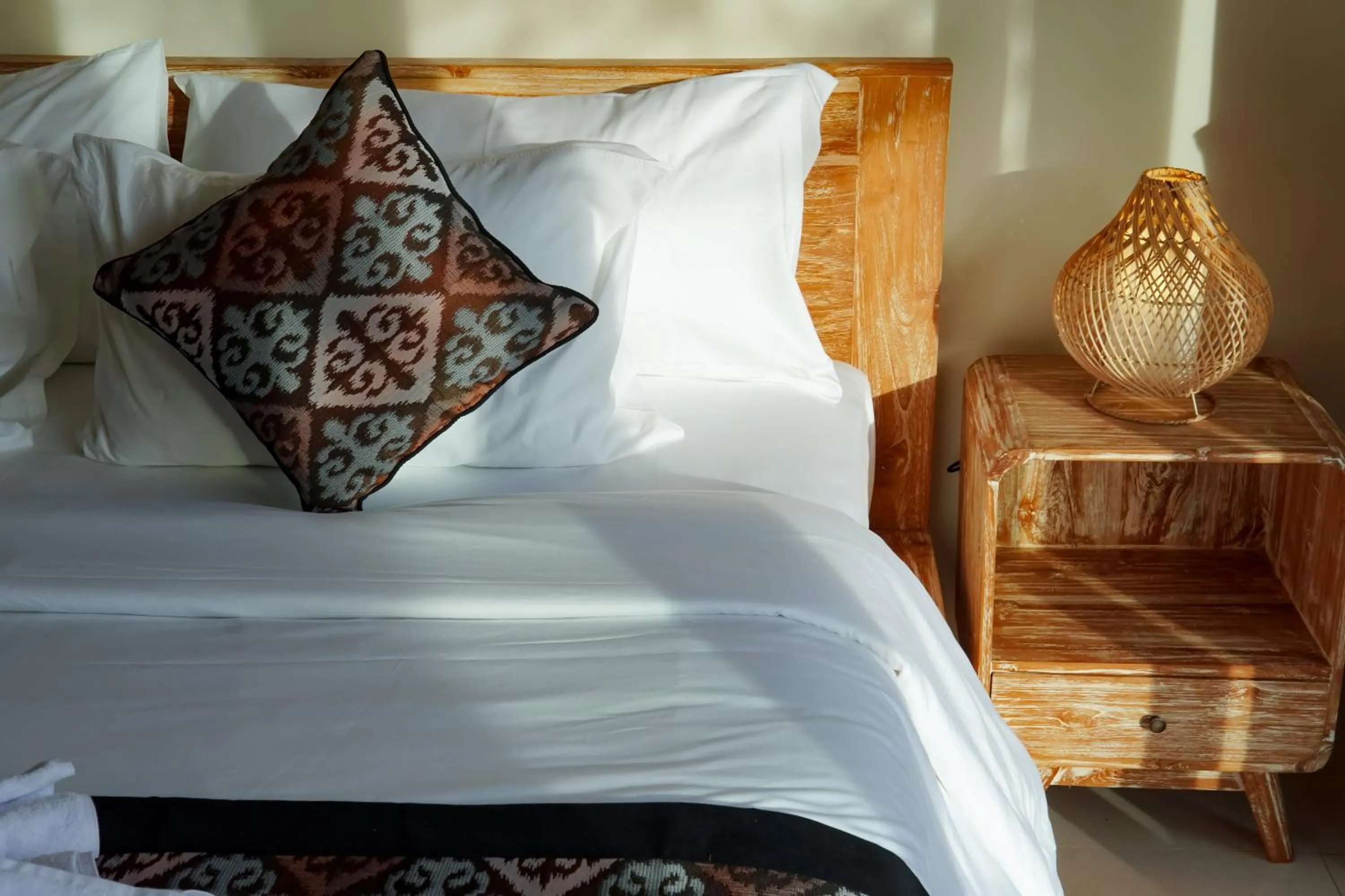 Bed in Uma Rimbun Pool Villa