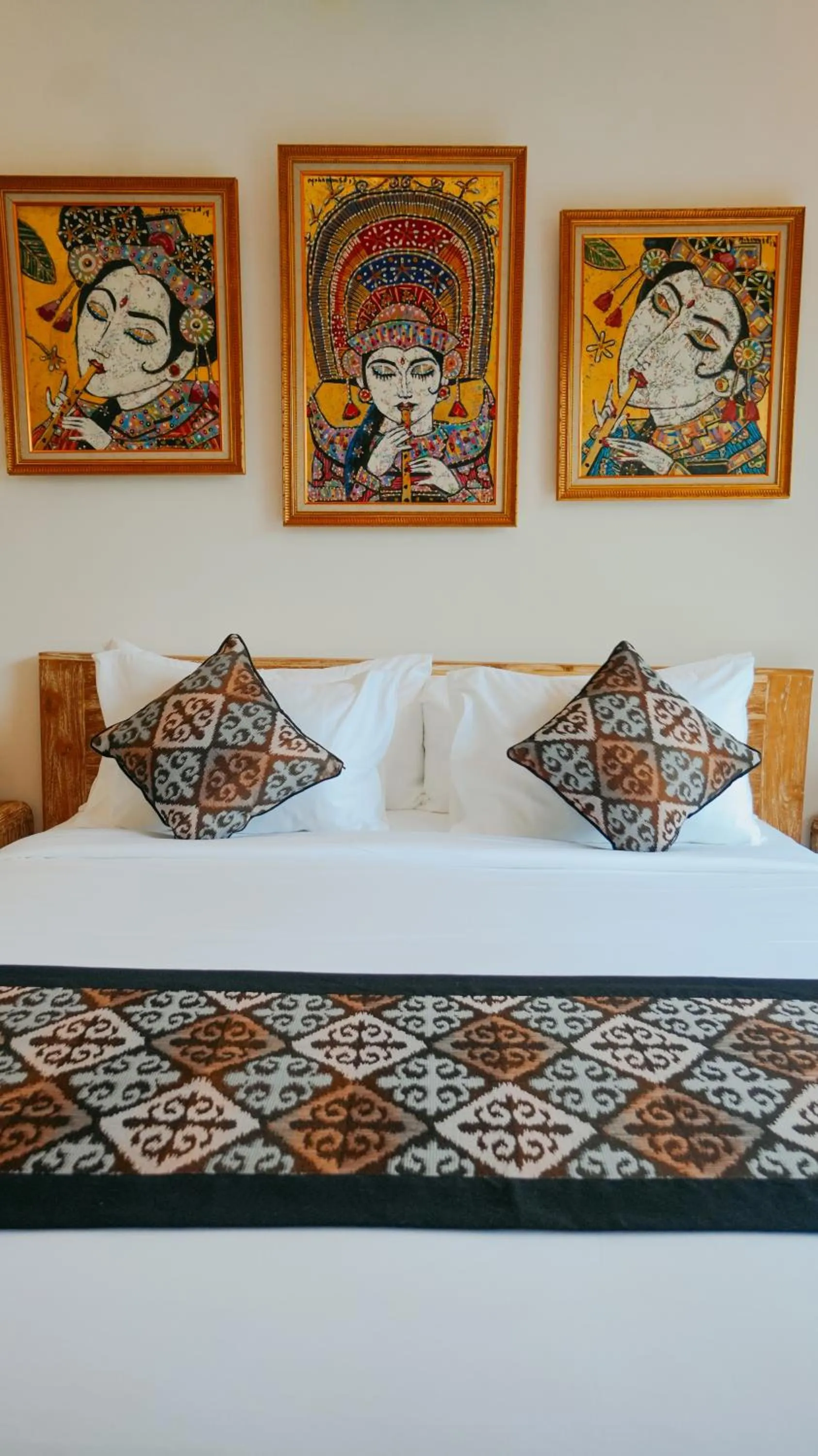 Bed in Uma Rimbun Pool Villa