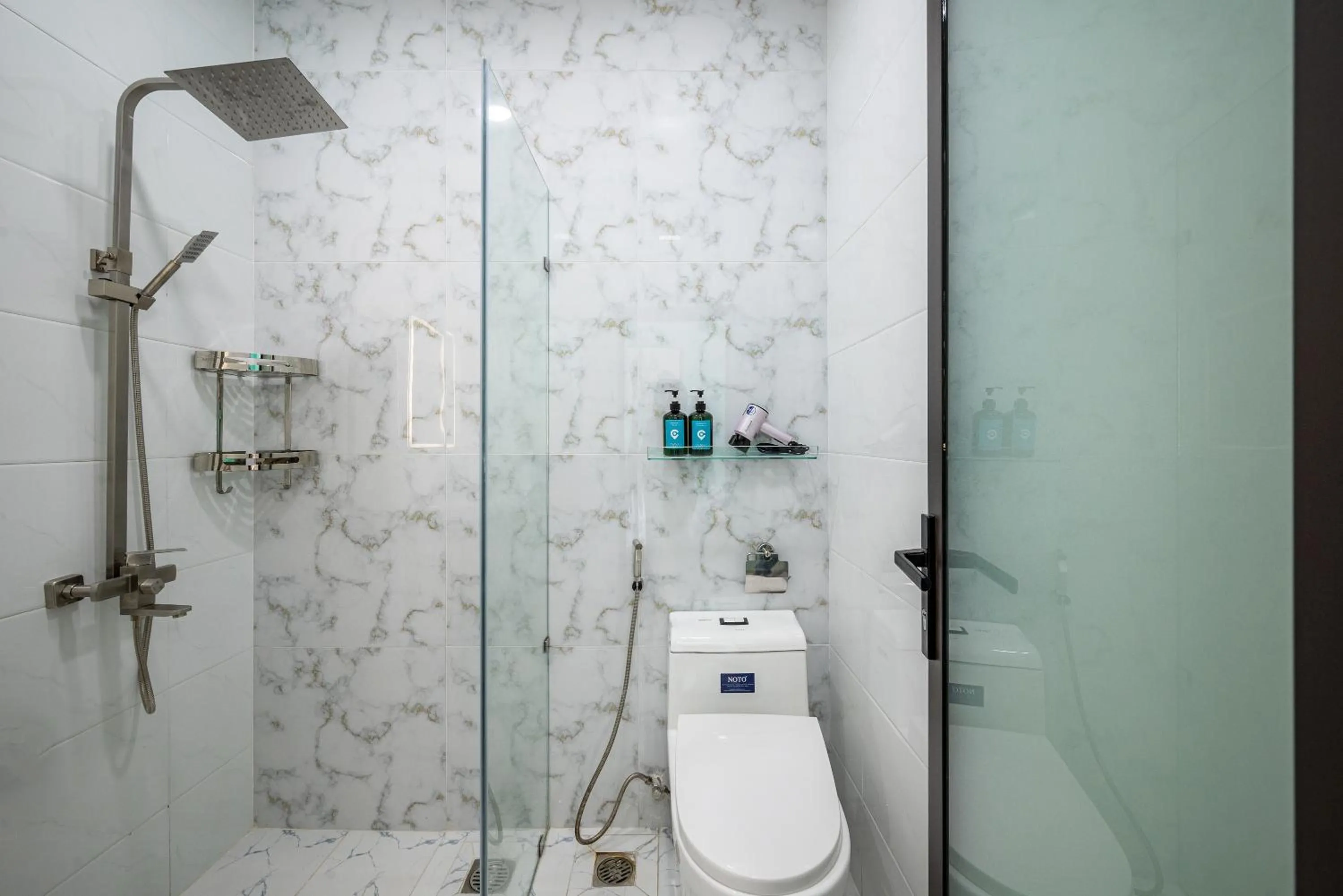 Shower in Cozrum Homes - Selina Residence