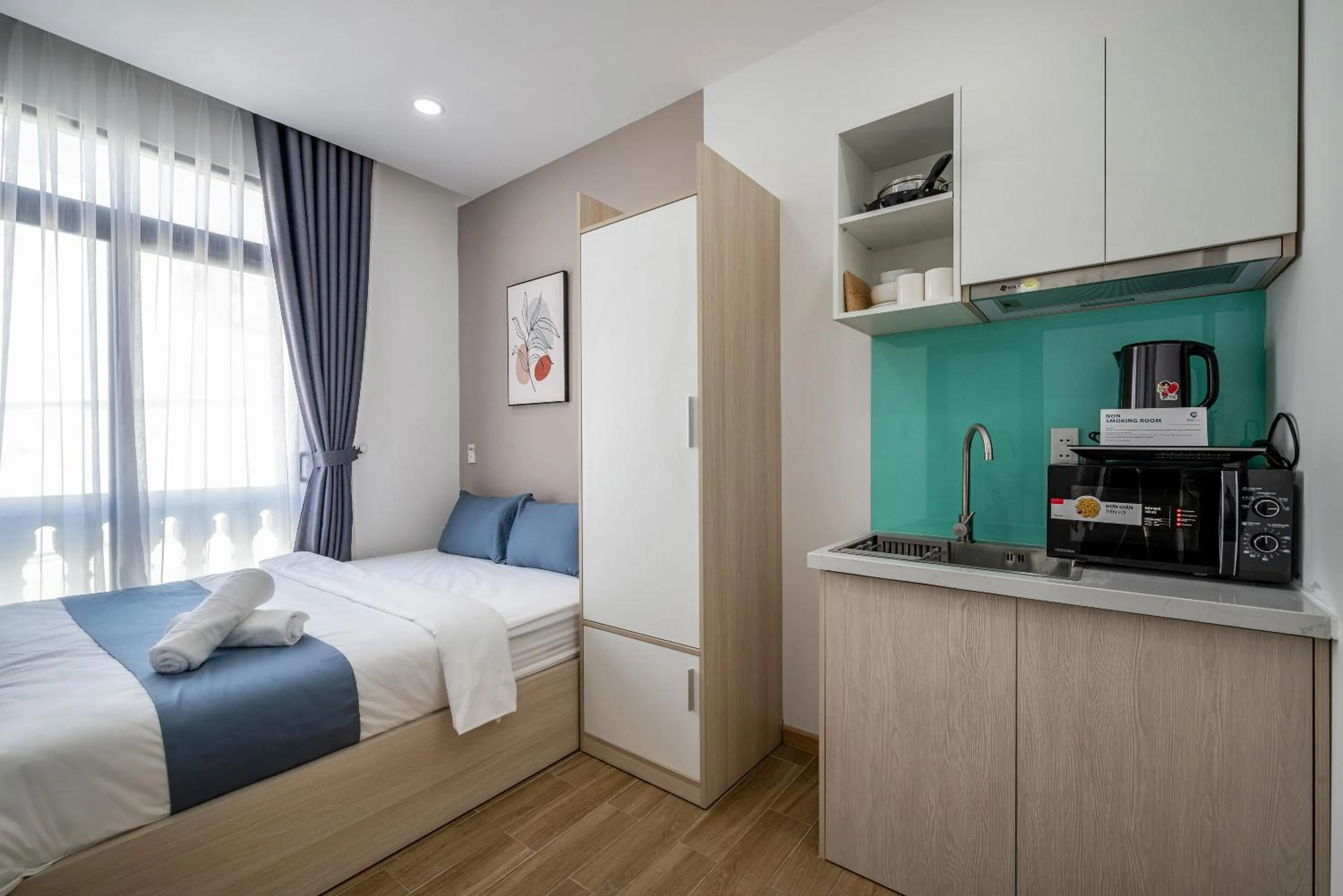 Bed in Cozrum Homes - Selina Residence