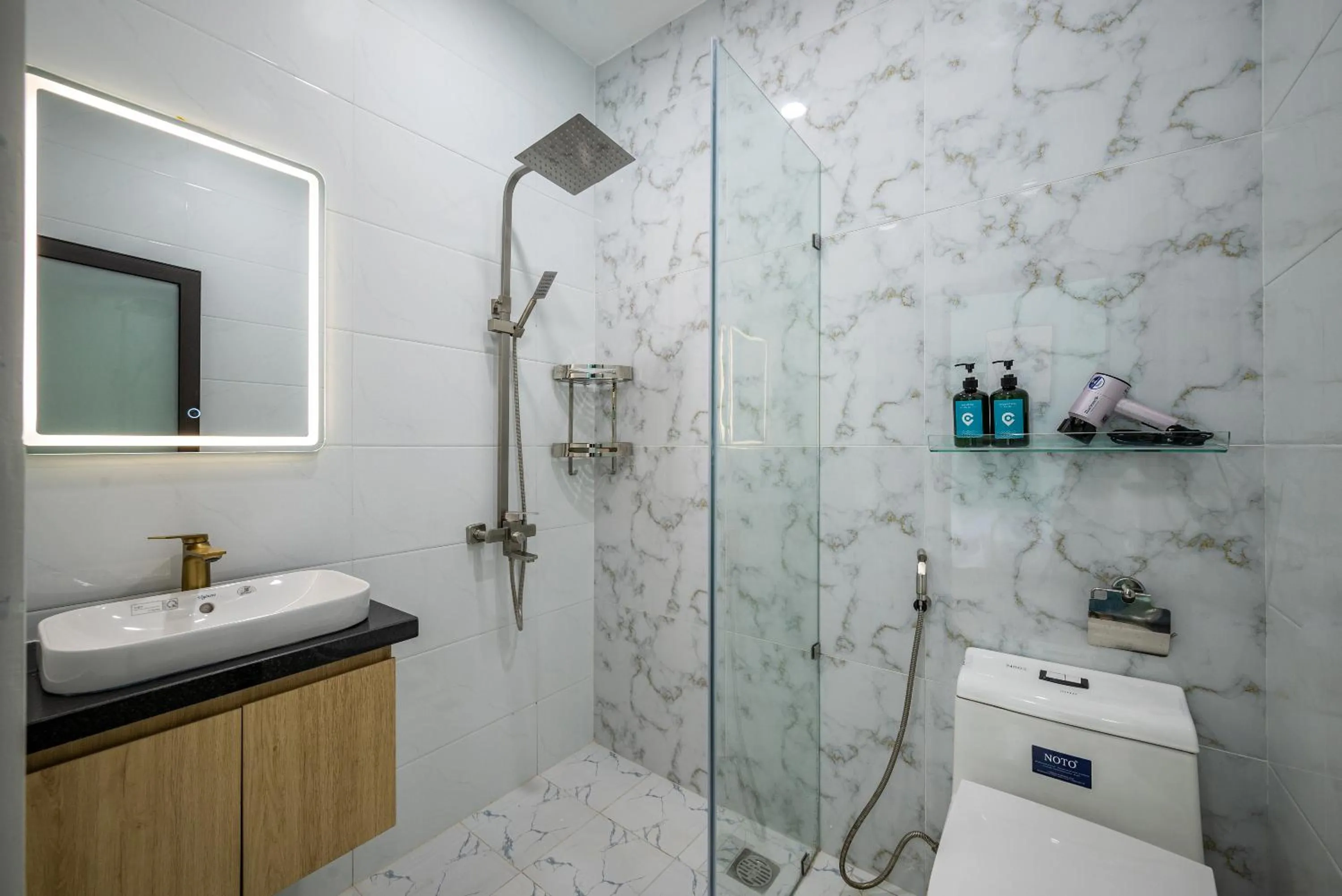 Shower in Cozrum Homes - Selina Residence