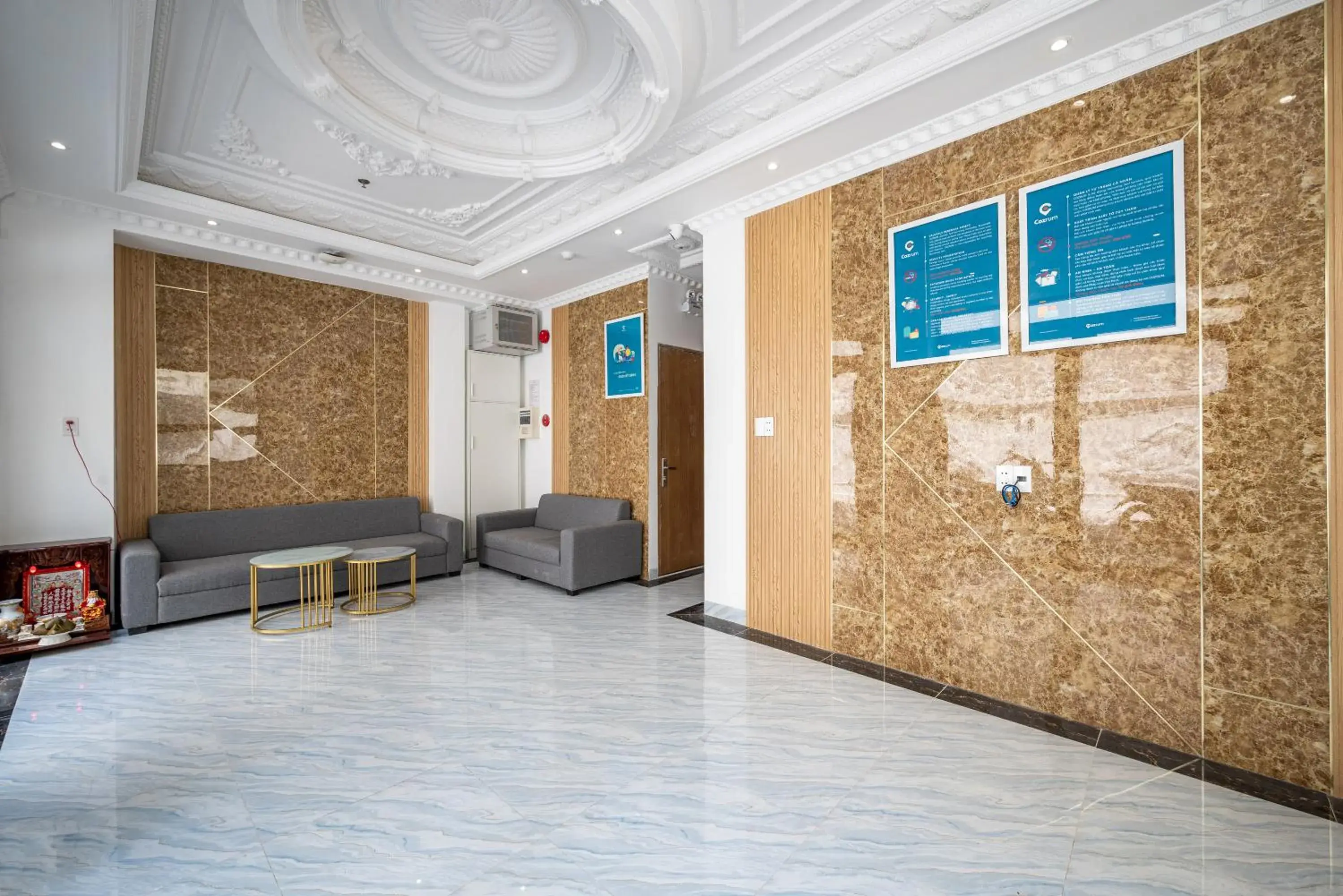 Lobby or reception in Cozrum Homes - Selina Residence Lobby or reception in Cozrum Homes - Selina Residence