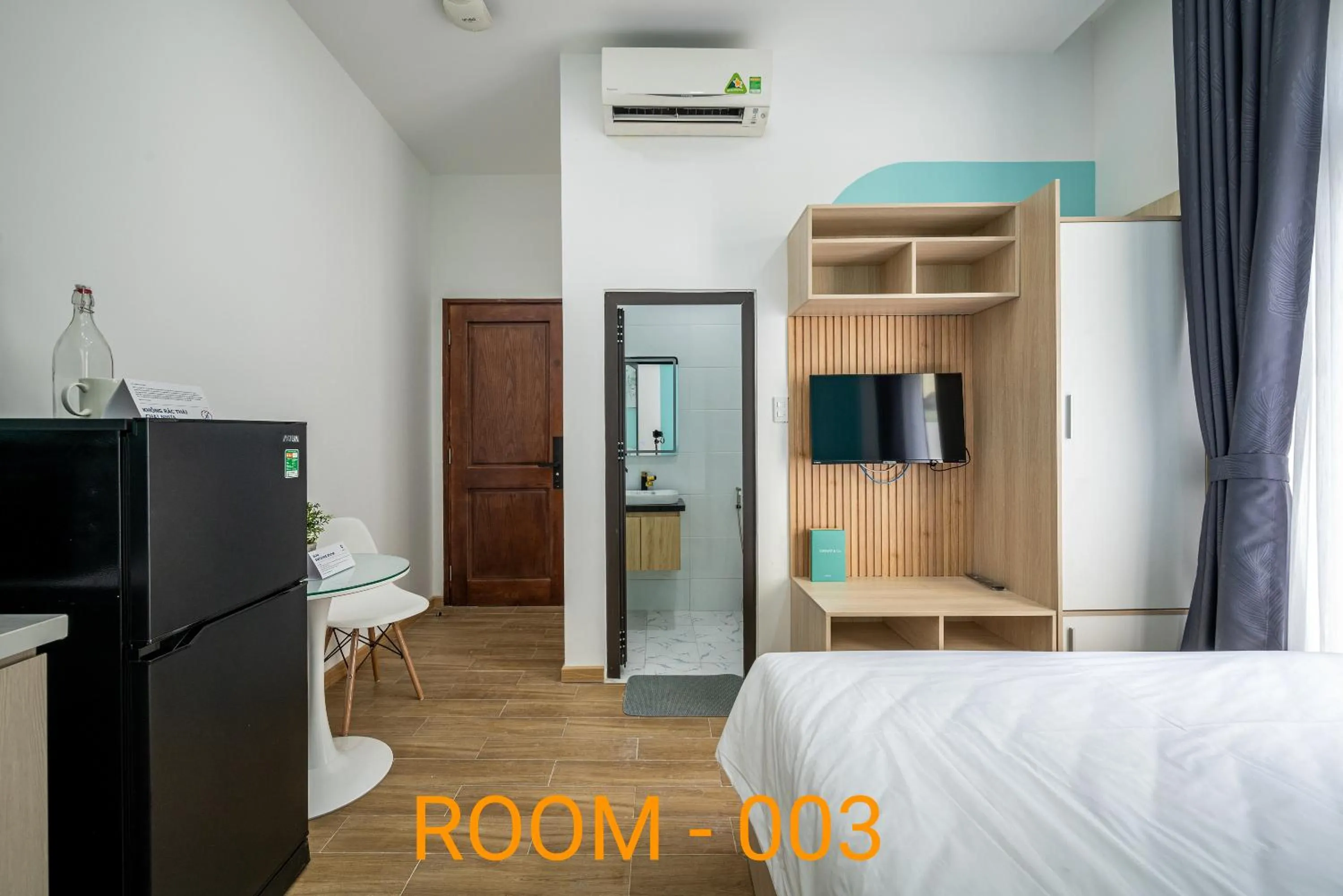 TV and multimedia, Bed in Cozrum Homes - Selina Residence