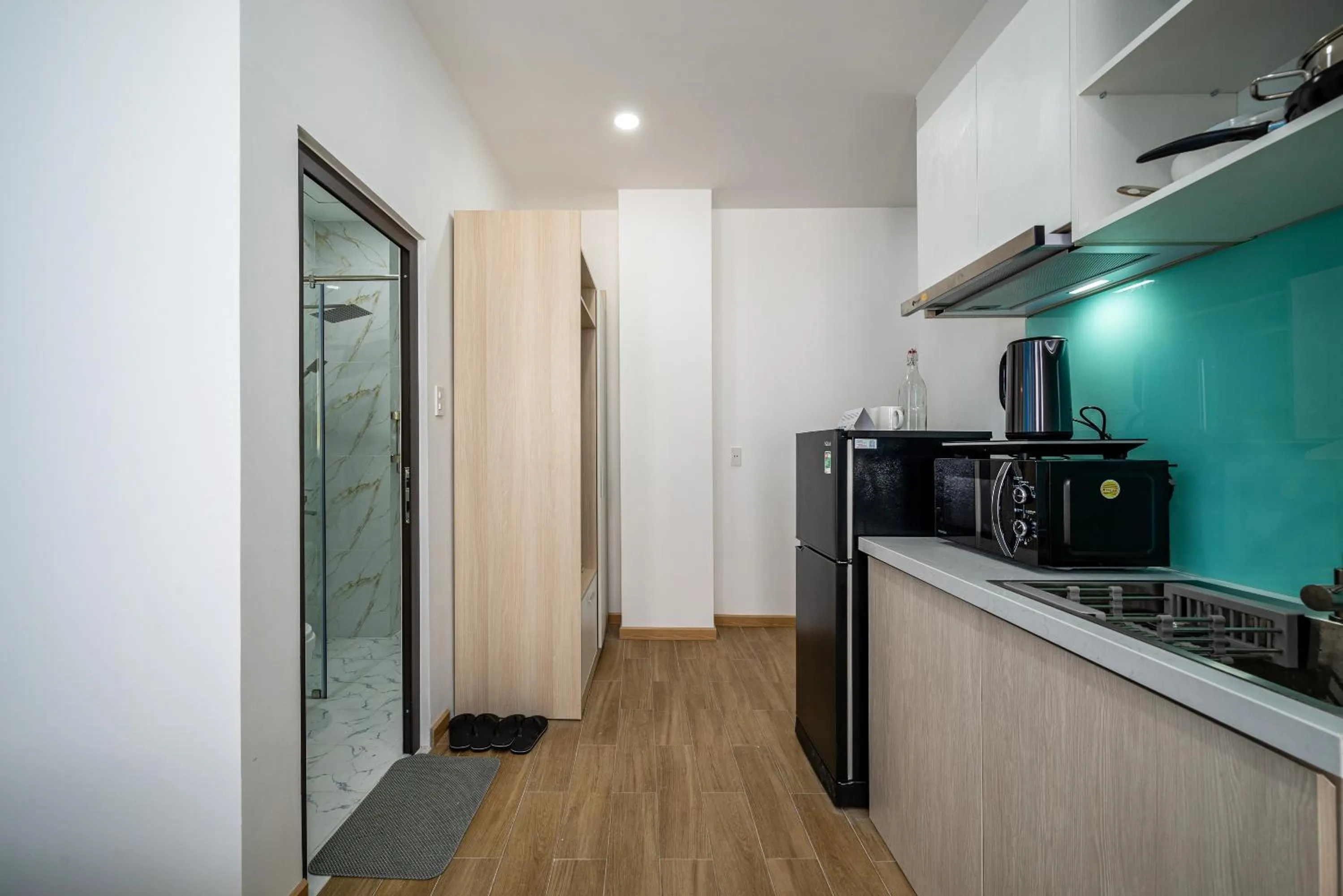 Kitchen or kitchenette in Cozrum Homes - Selina Residence