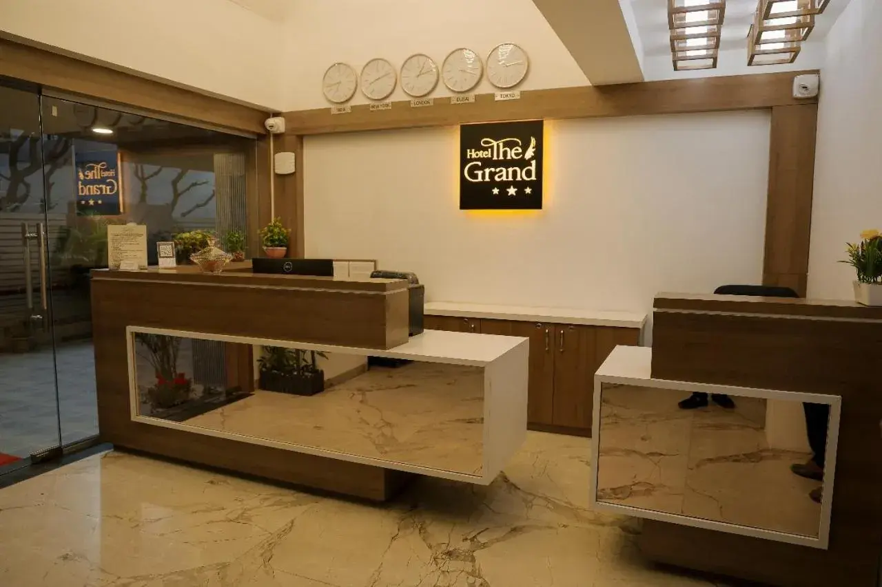 Lobby or reception in Hotel The Grand Lobby or reception in Hotel The Grand