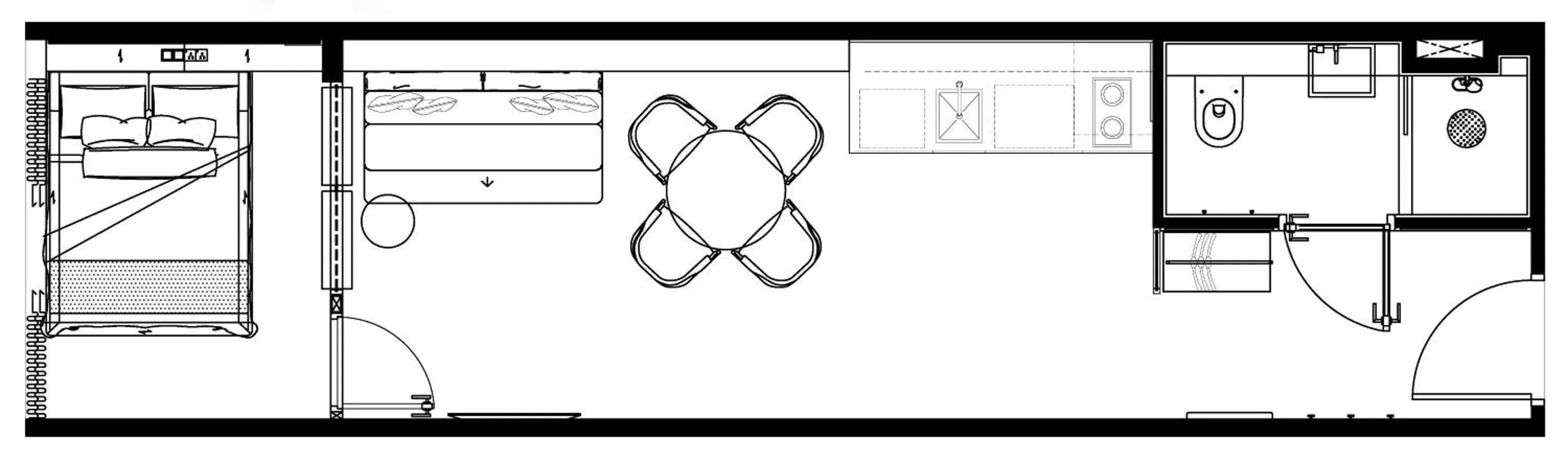 Floor plan in Alma House