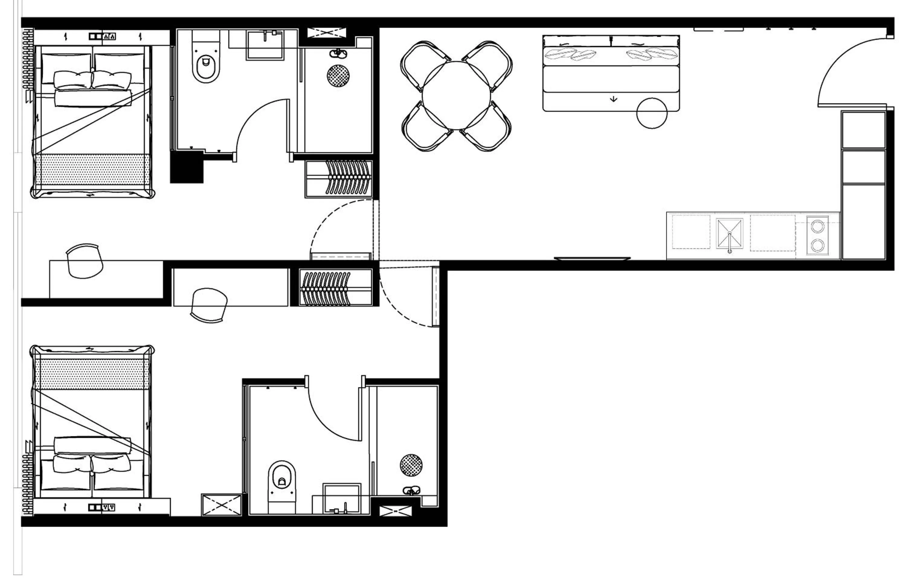 Floor plan in Alma House