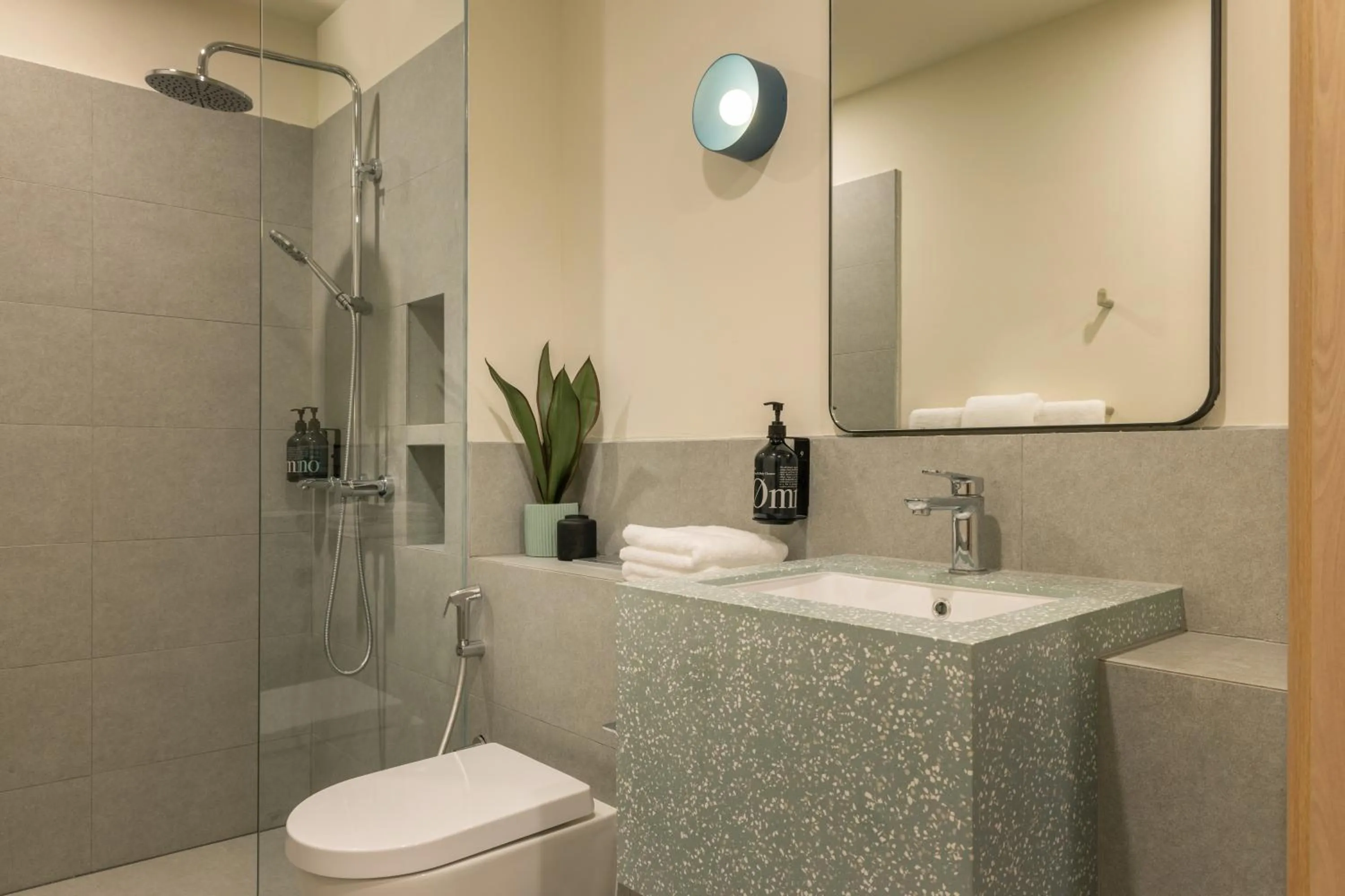 Shower in Alma House