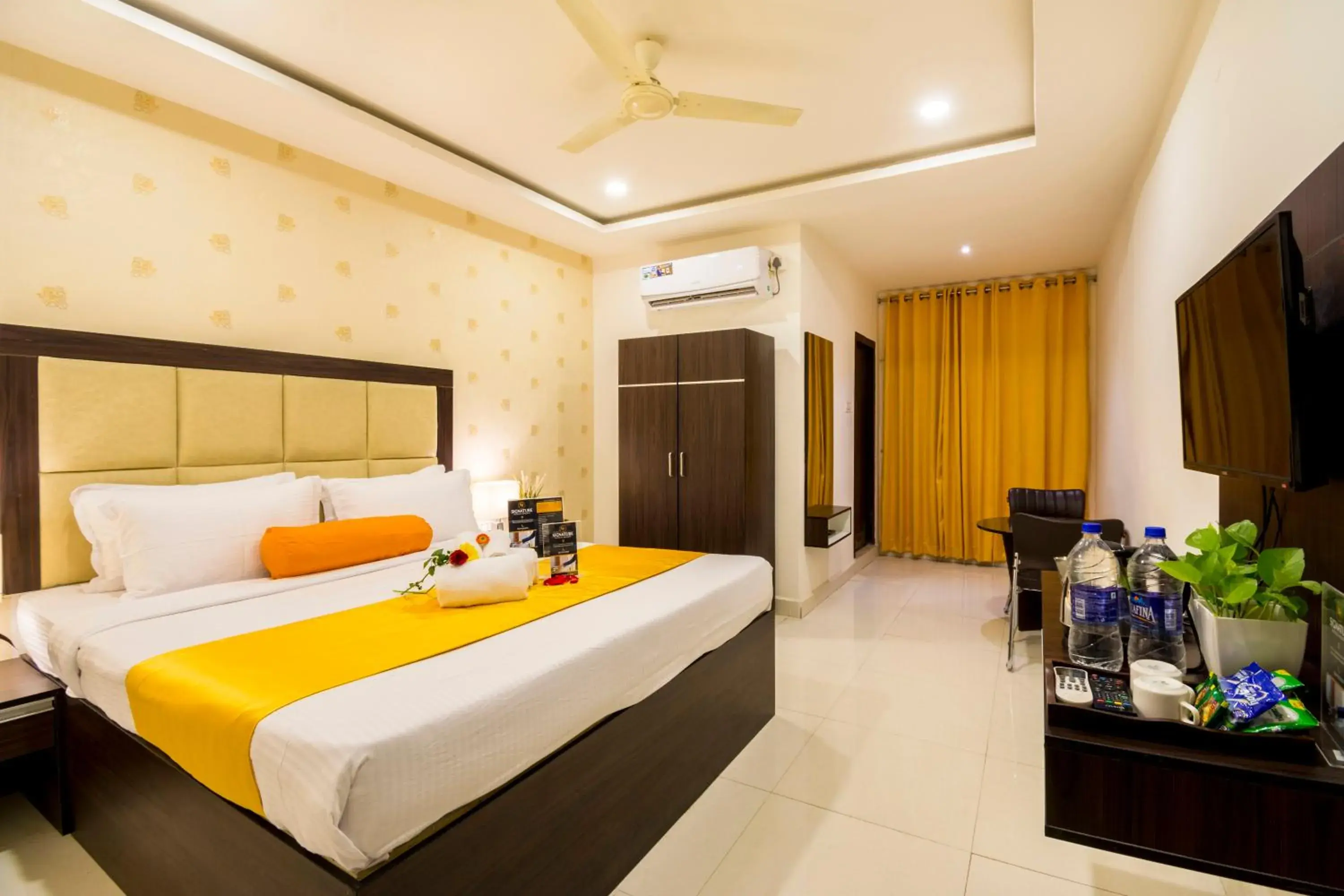 Bed in Hotel Fortune Hyderabad Airport Zone Bed in Hotel Fortune Hyderabad Airport Zone
