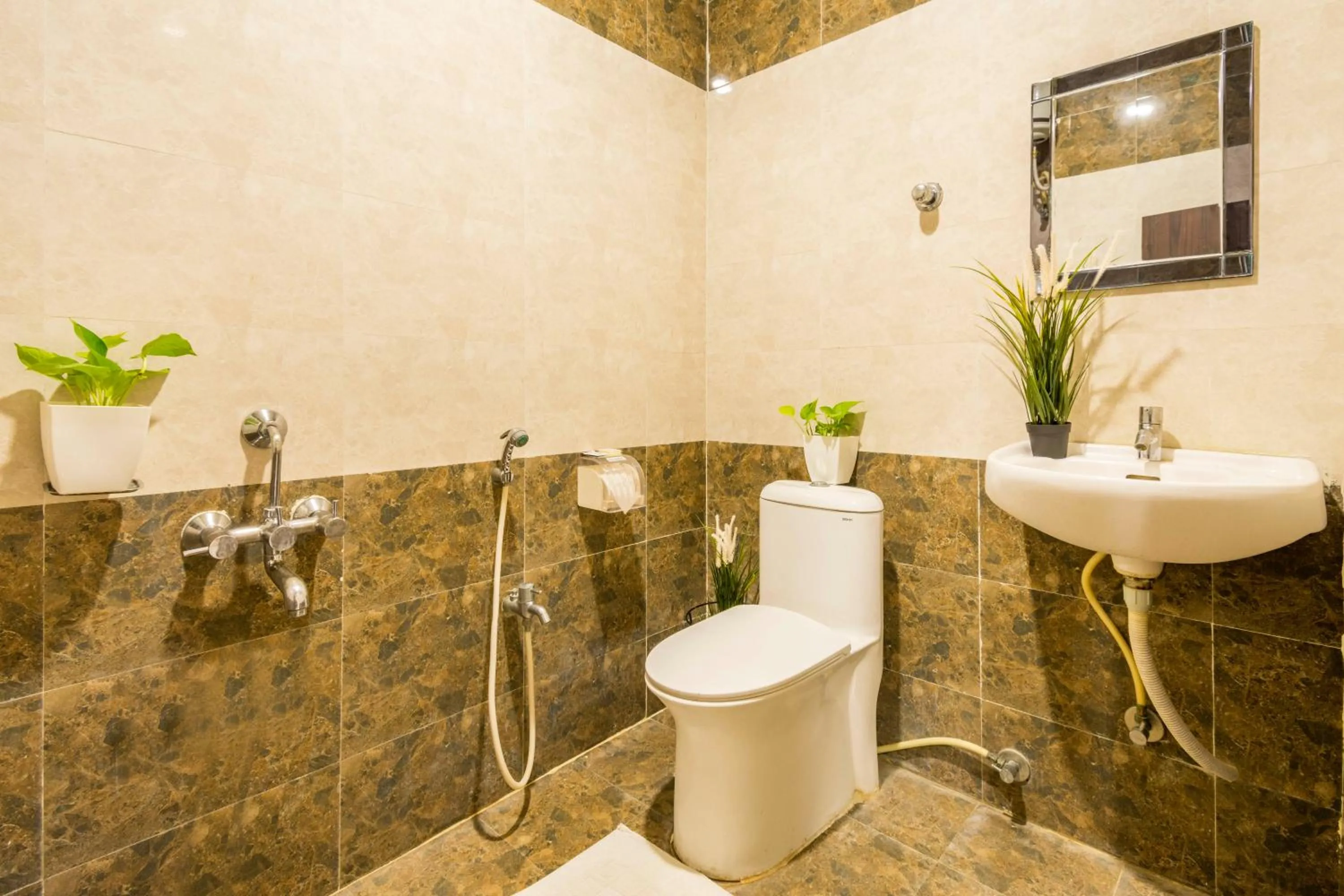 Shower in Hotel Fortune Hyderabad Airport Zone