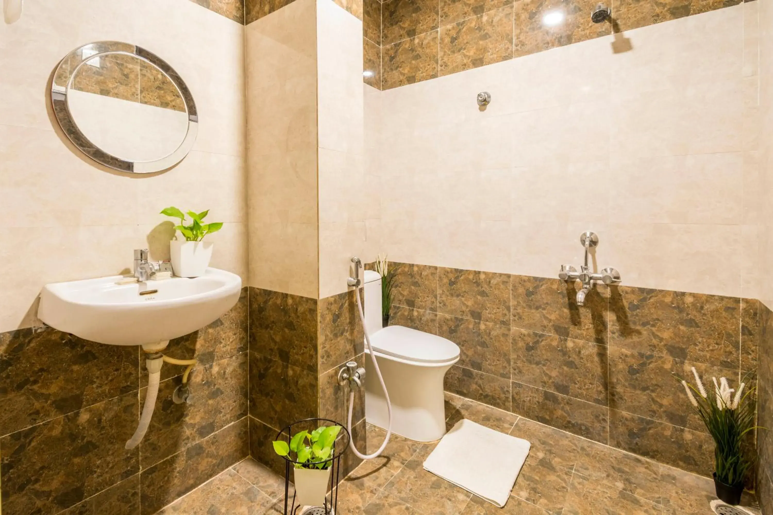 Bathroom in Hotel Fortune Hyderabad Airport Zone Bathroom in Hotel Fortune Hyderabad Airport Zone