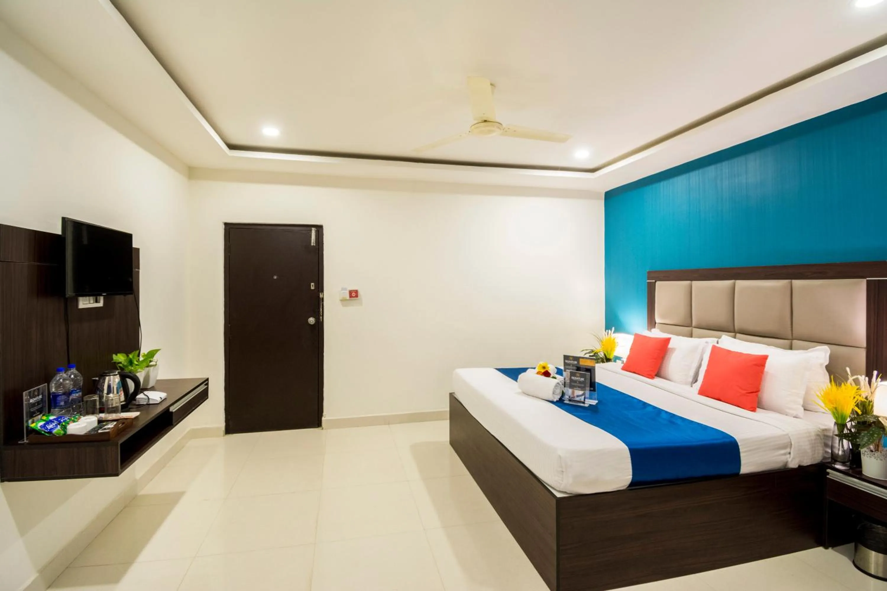 Bed in Hotel Fortune Hyderabad Airport Zone