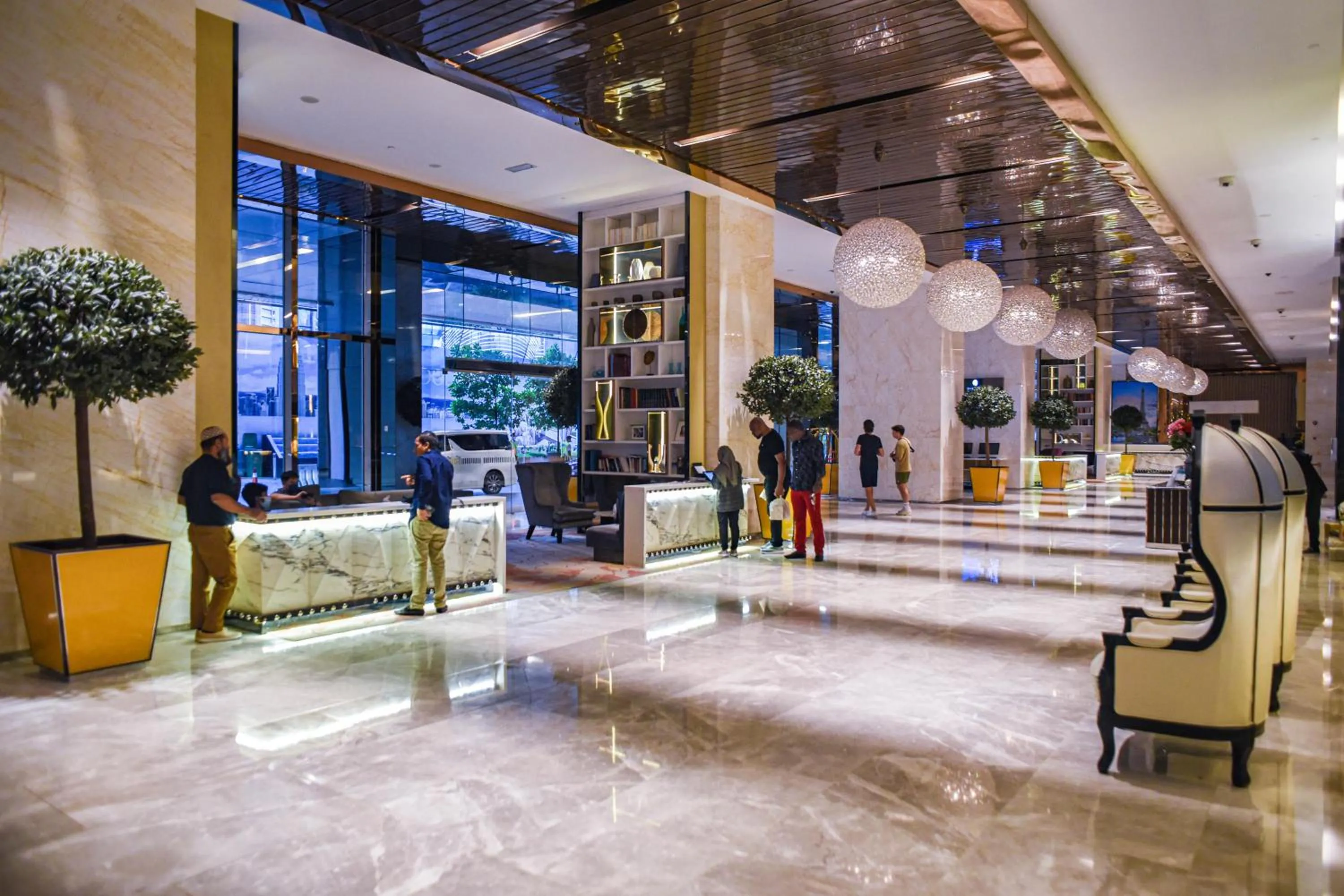 Seating area in SKYWARD SUITES at Platinum KLCC