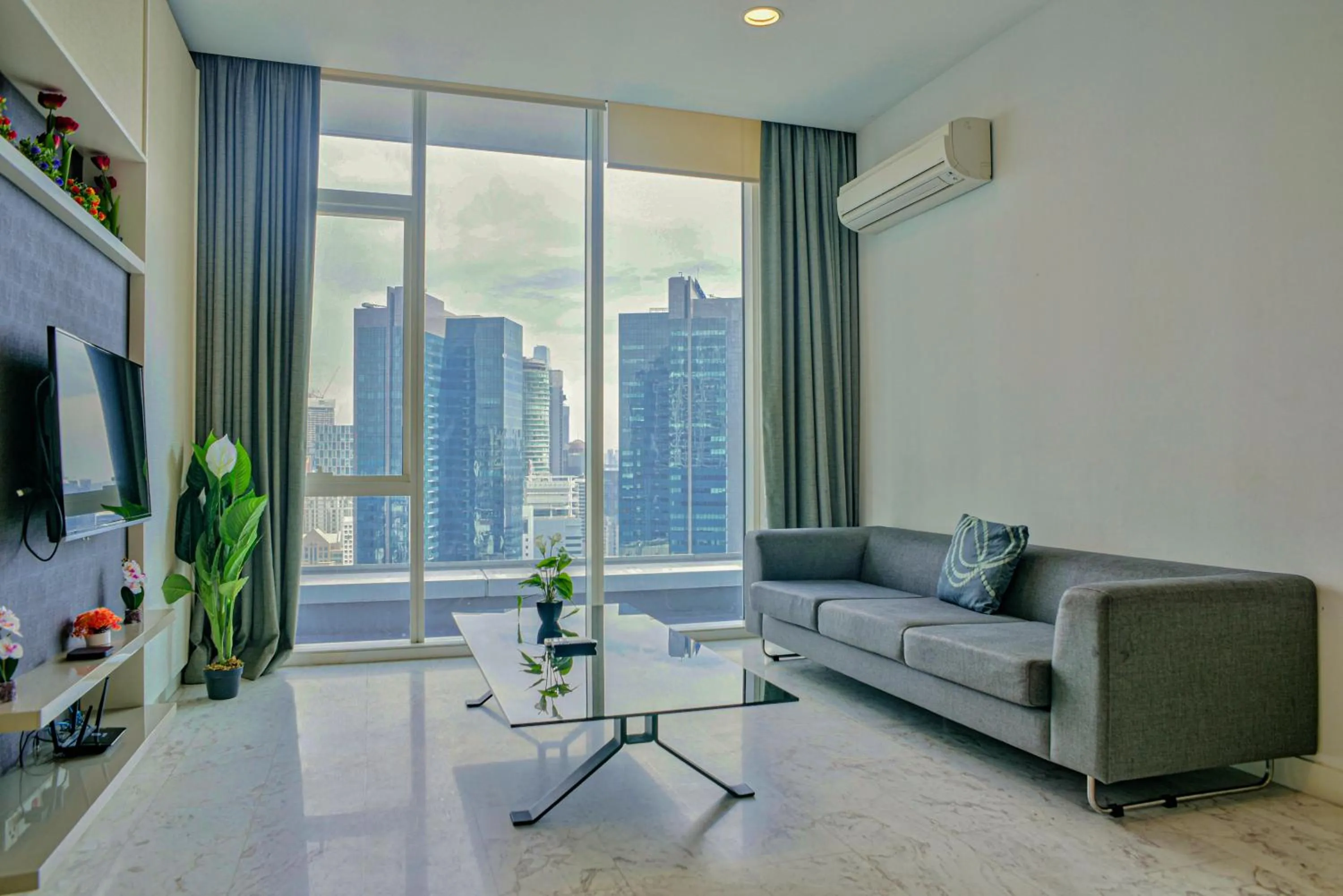 TV and multimedia in SKYWARD SUITES at Platinum KLCC