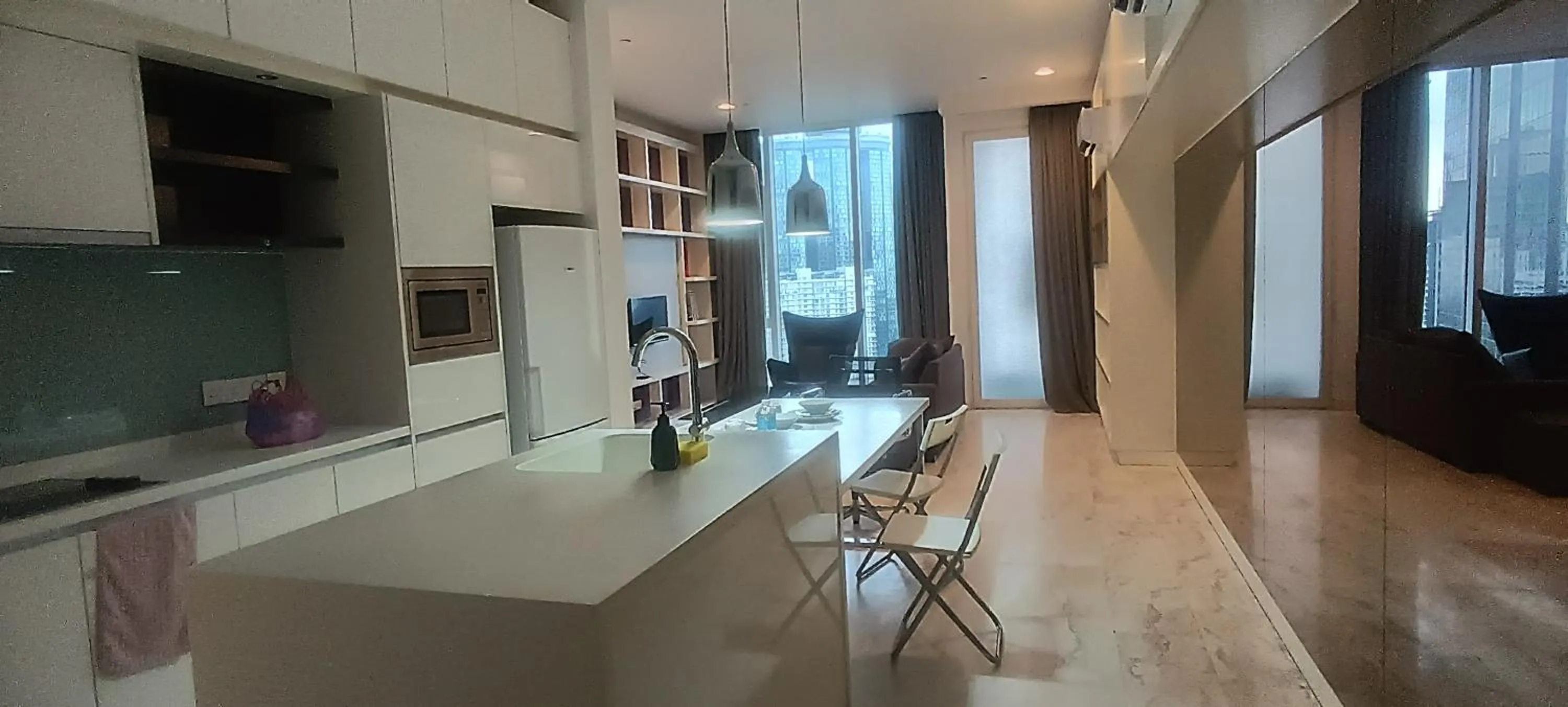 Dining area in SKYWARD SUITES at Platinum KLCC