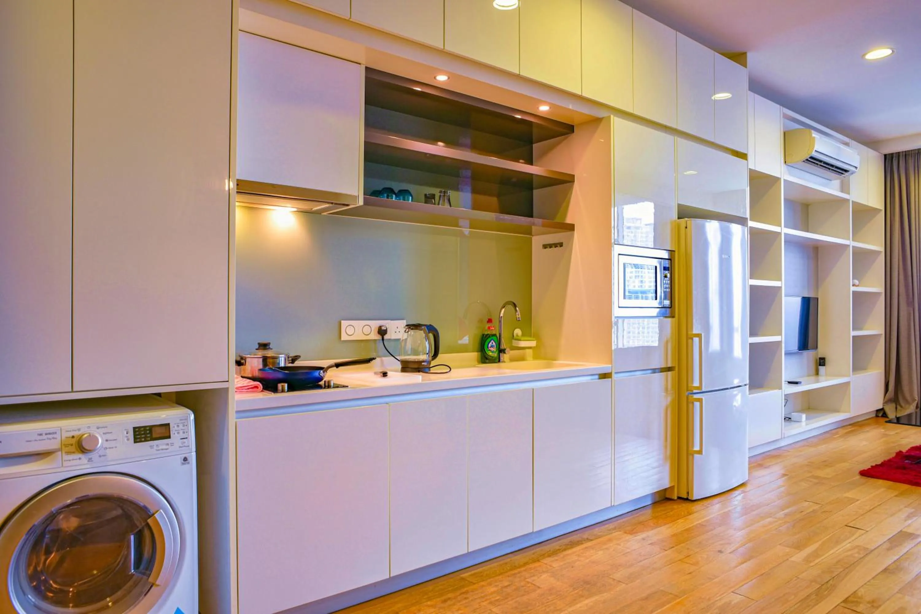 Kitchen or kitchenette in SKYWARD SUITES at Platinum KLCC