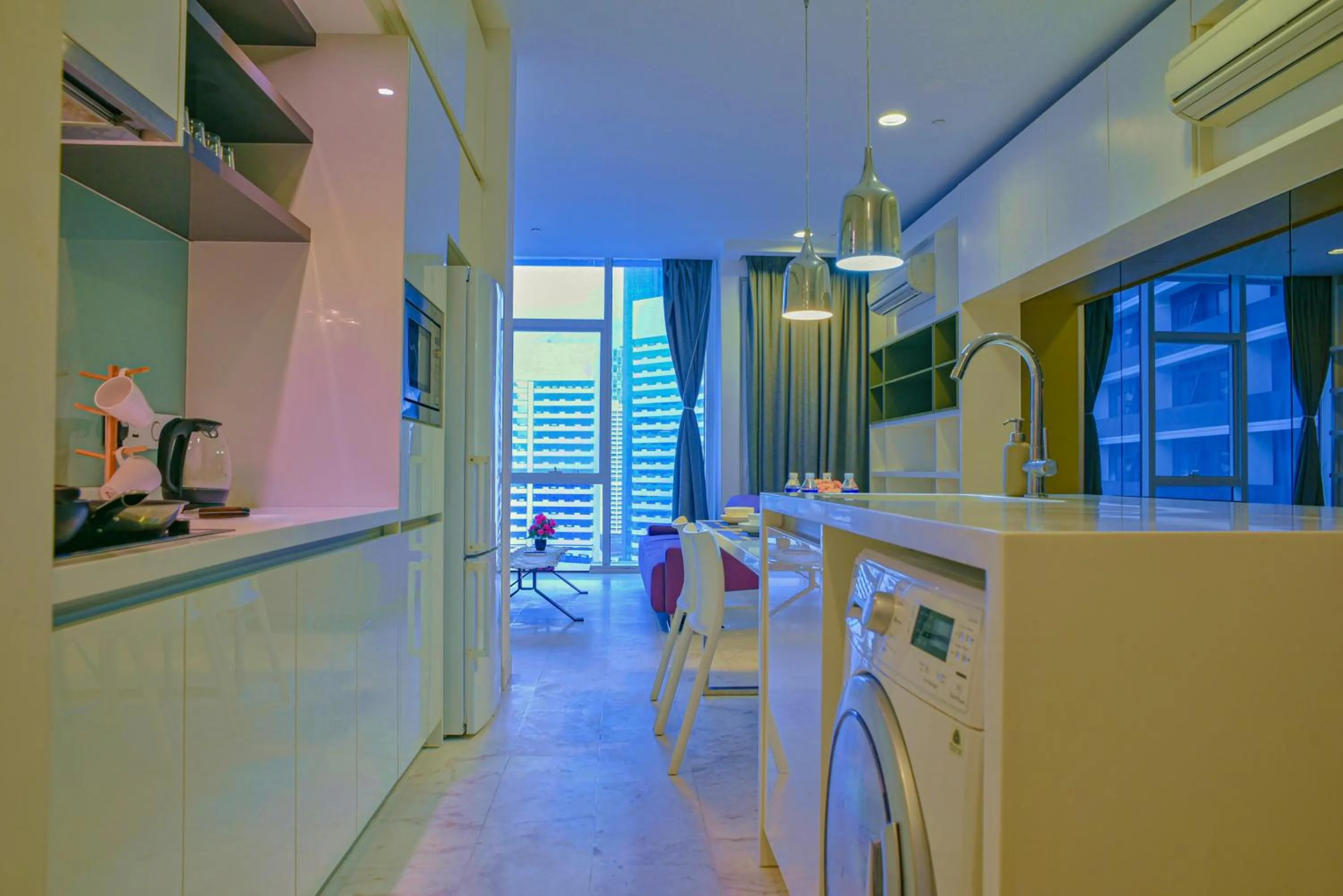 Kitchen or kitchenette in SKYWARD SUITES at Platinum KLCC