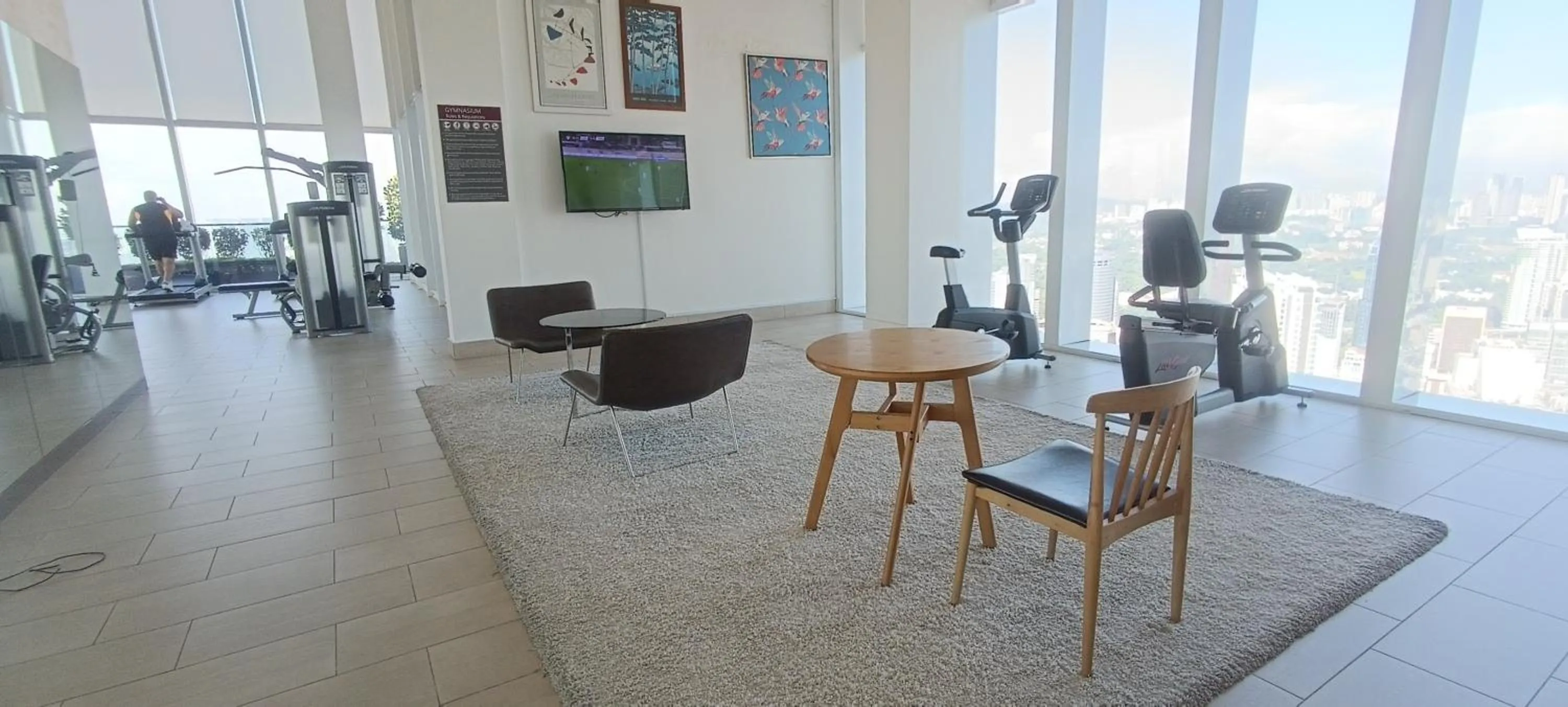 Fitness centre/facilities in SKYWARD SUITES at Platinum KLCC