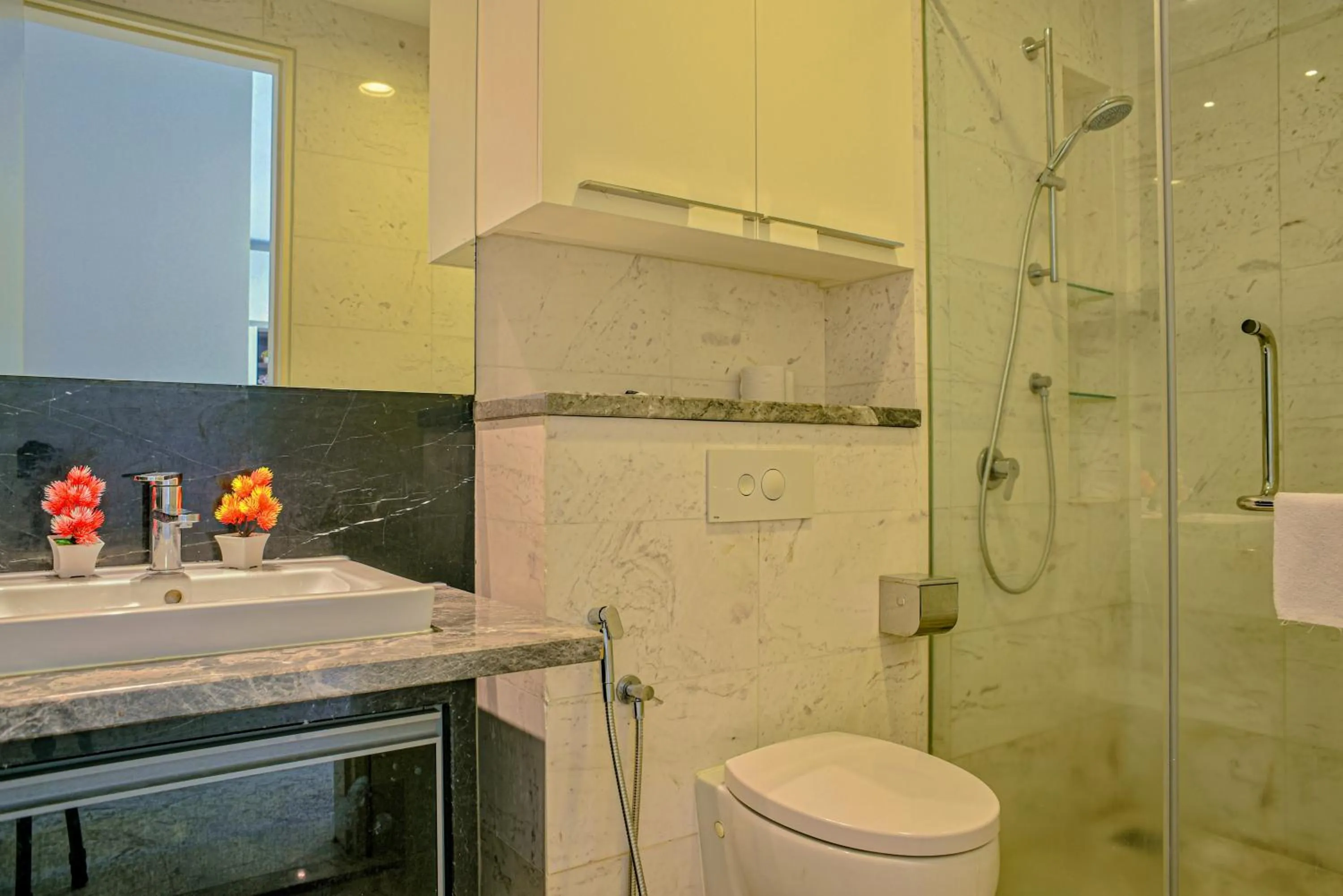 Shower in SKYWARD SUITES at Platinum KLCC