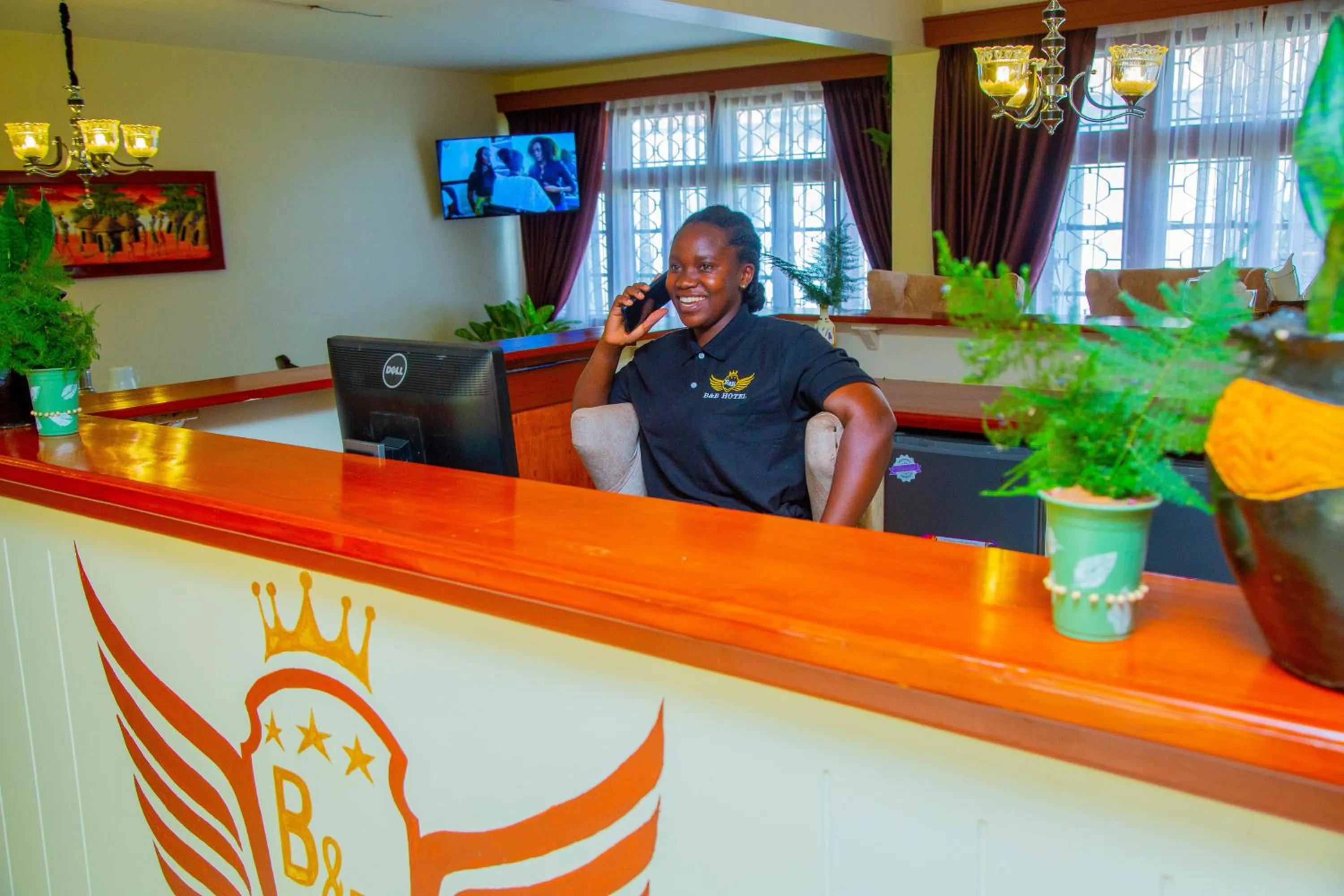 Lobby or reception in B&B HOTEL