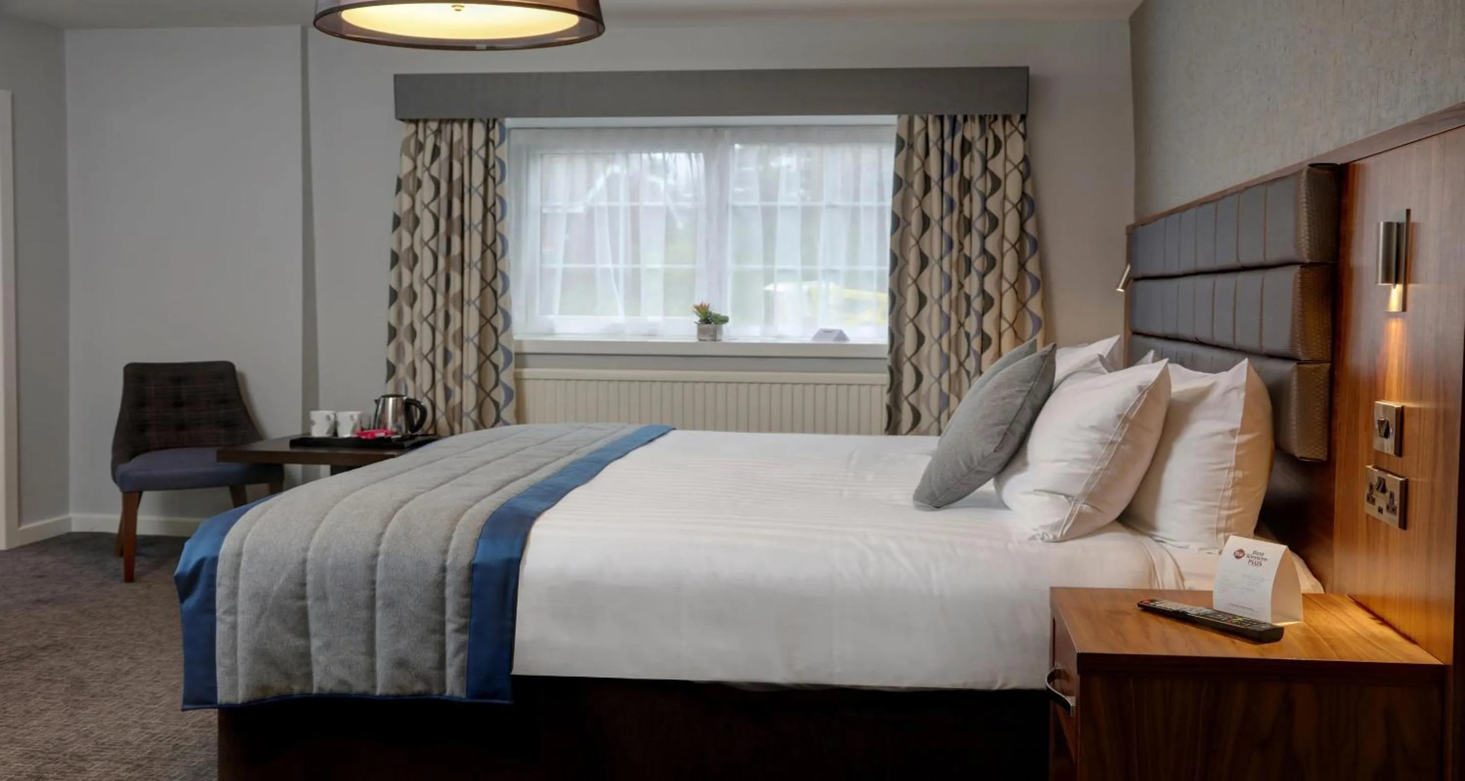 Bedroom, Bed in Best Western Plus Lancashire Manor Hotel