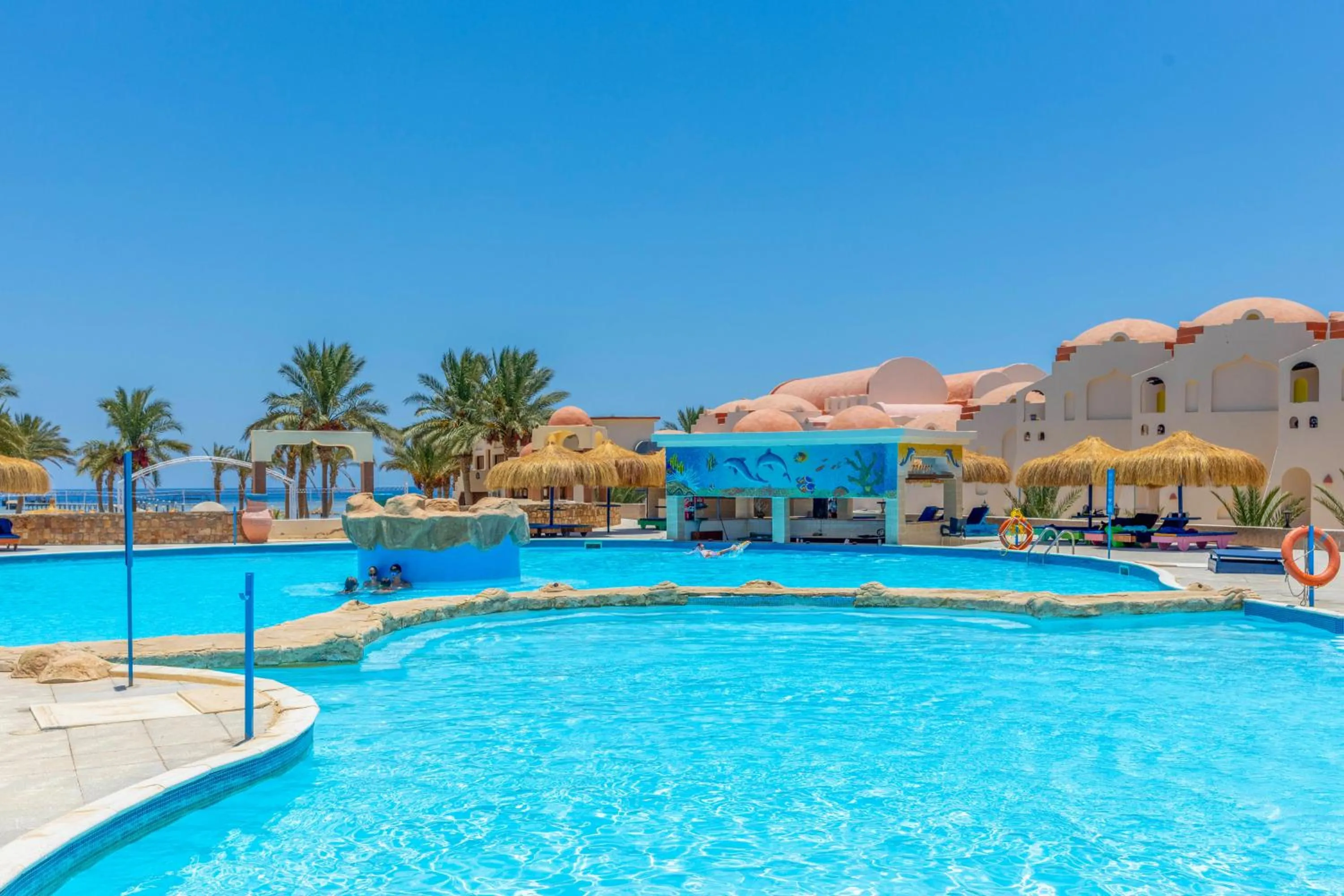 Swimming pool in Protels Beach Club & SPA