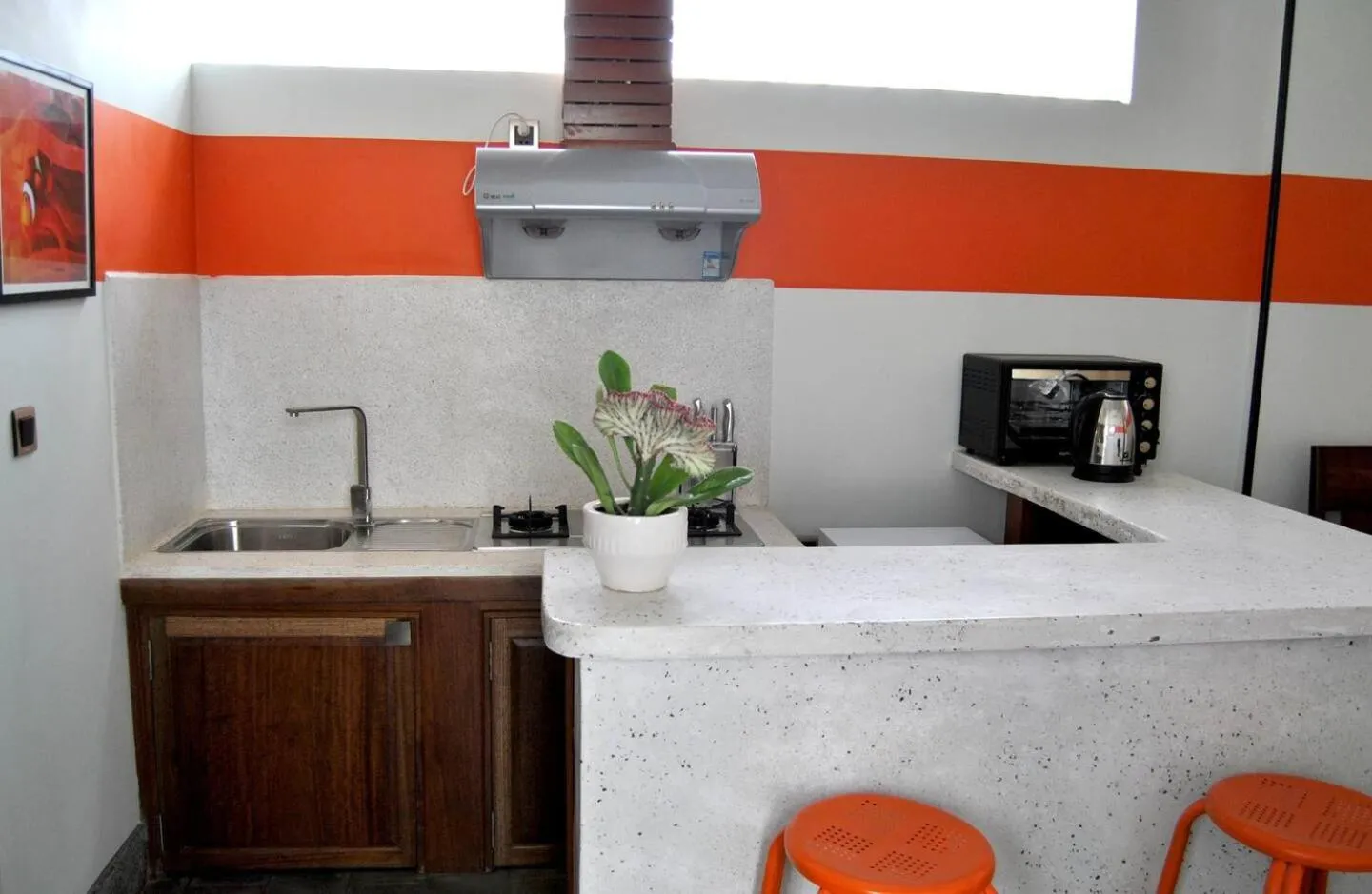 Kitchen or kitchenette in CHILCHILL Elite Residences BKK2