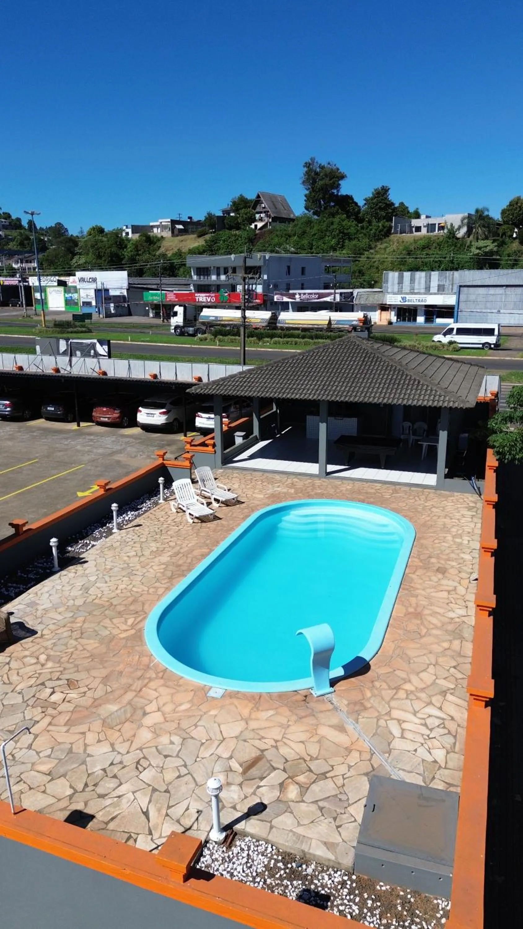 Pool view in PORTAL PARQUE HOTEL