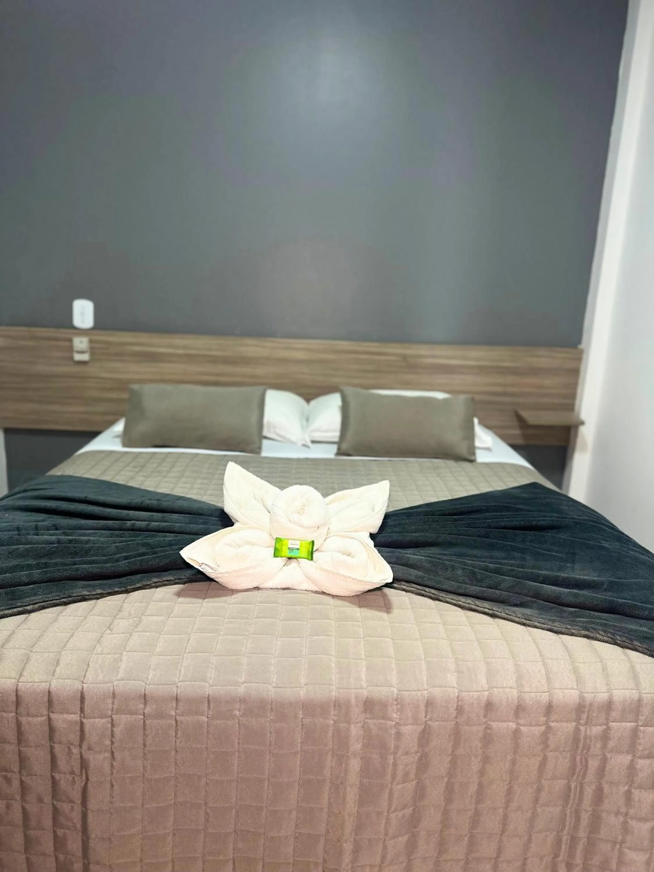 Bed in PORTAL PARQUE HOTEL
