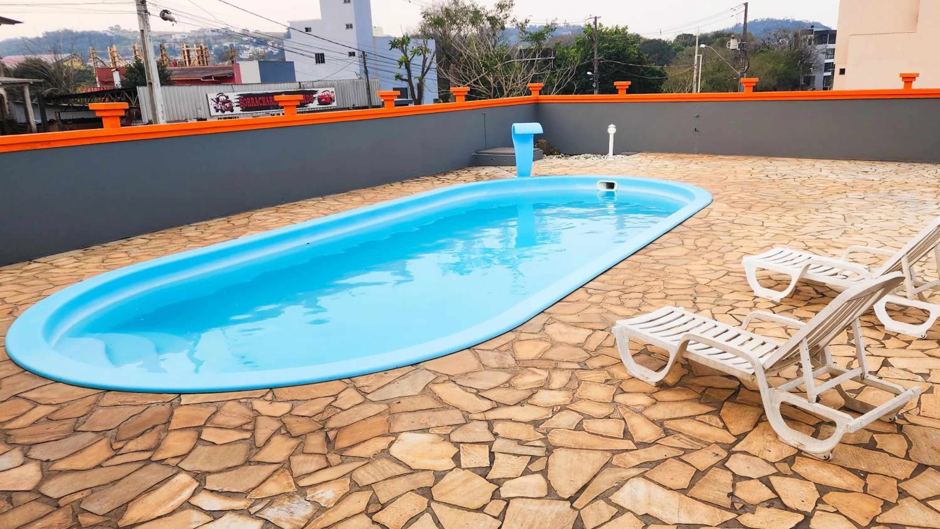 Pool view in PORTAL PARQUE HOTEL