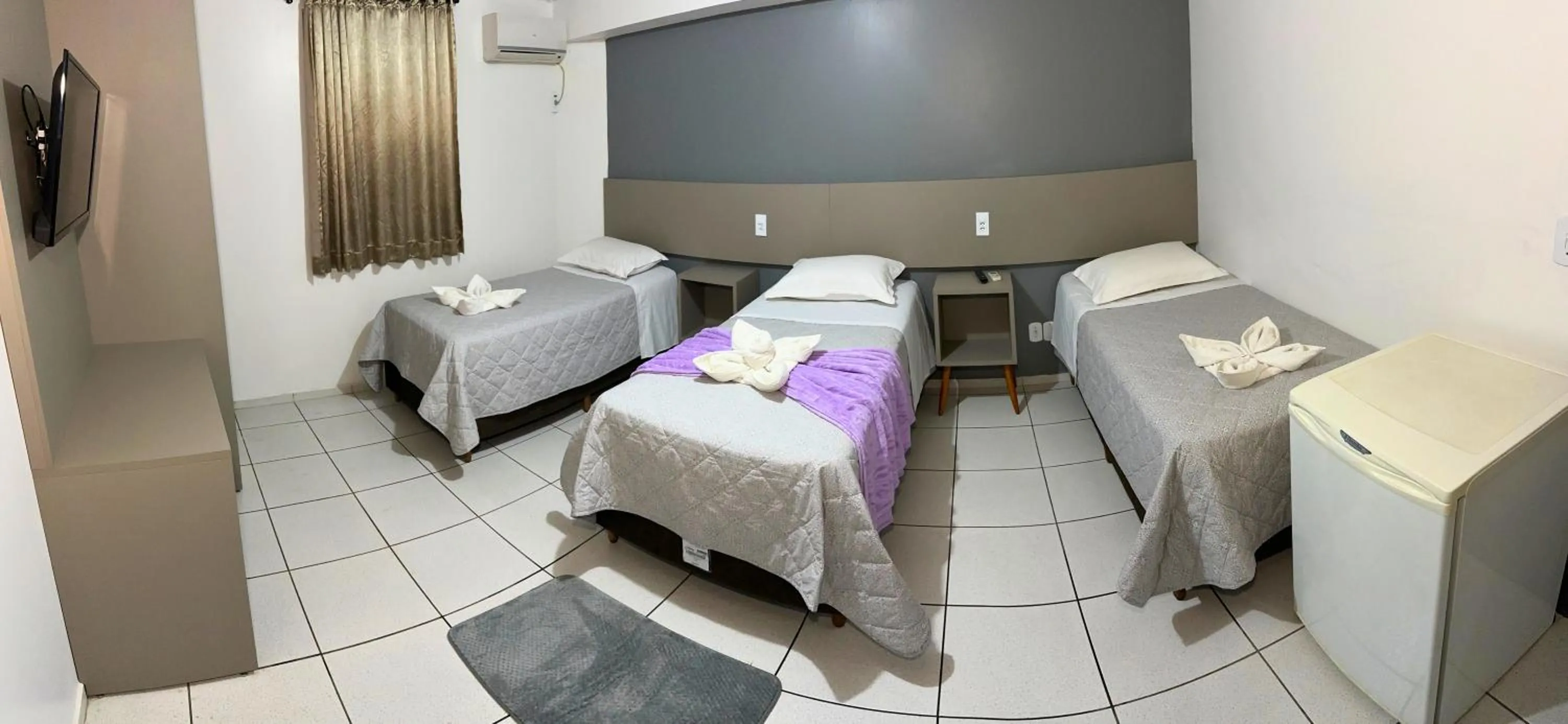 Bed in PORTAL PARQUE HOTEL