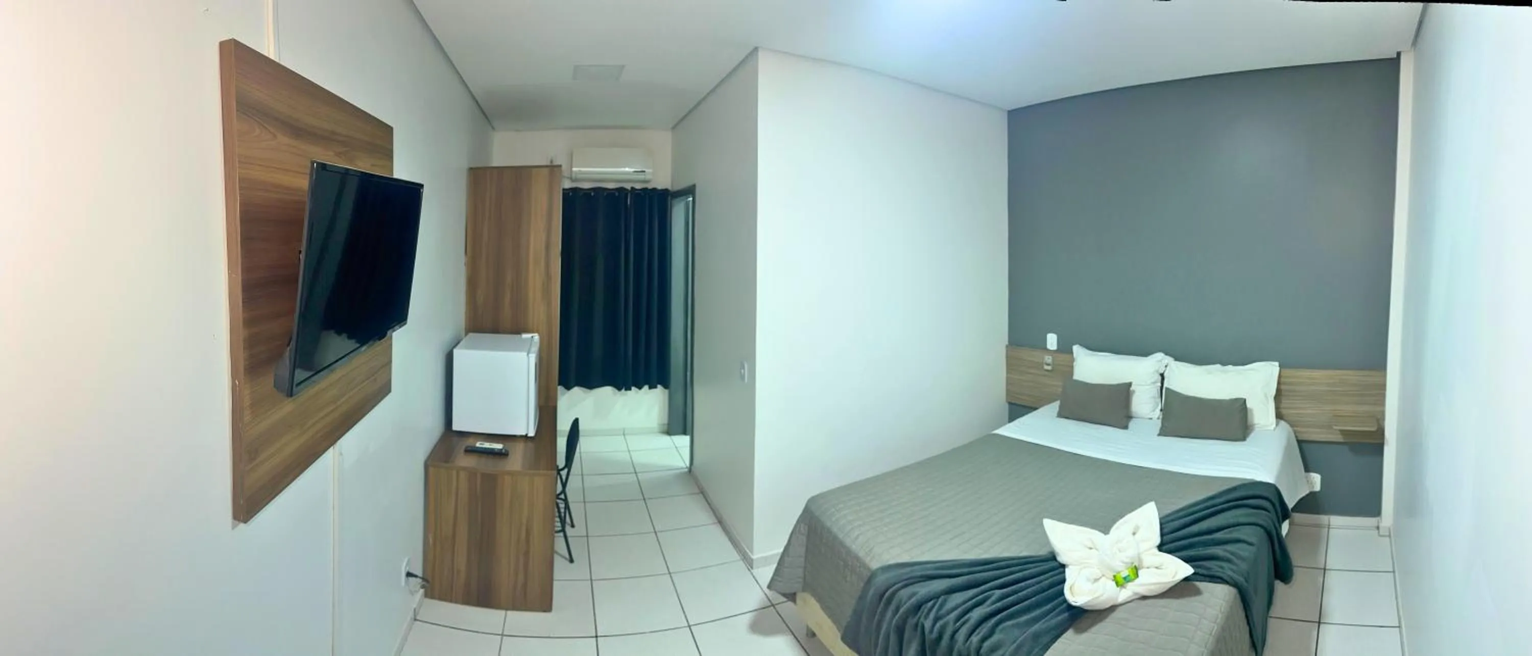 Bed in PORTAL PARQUE HOTEL