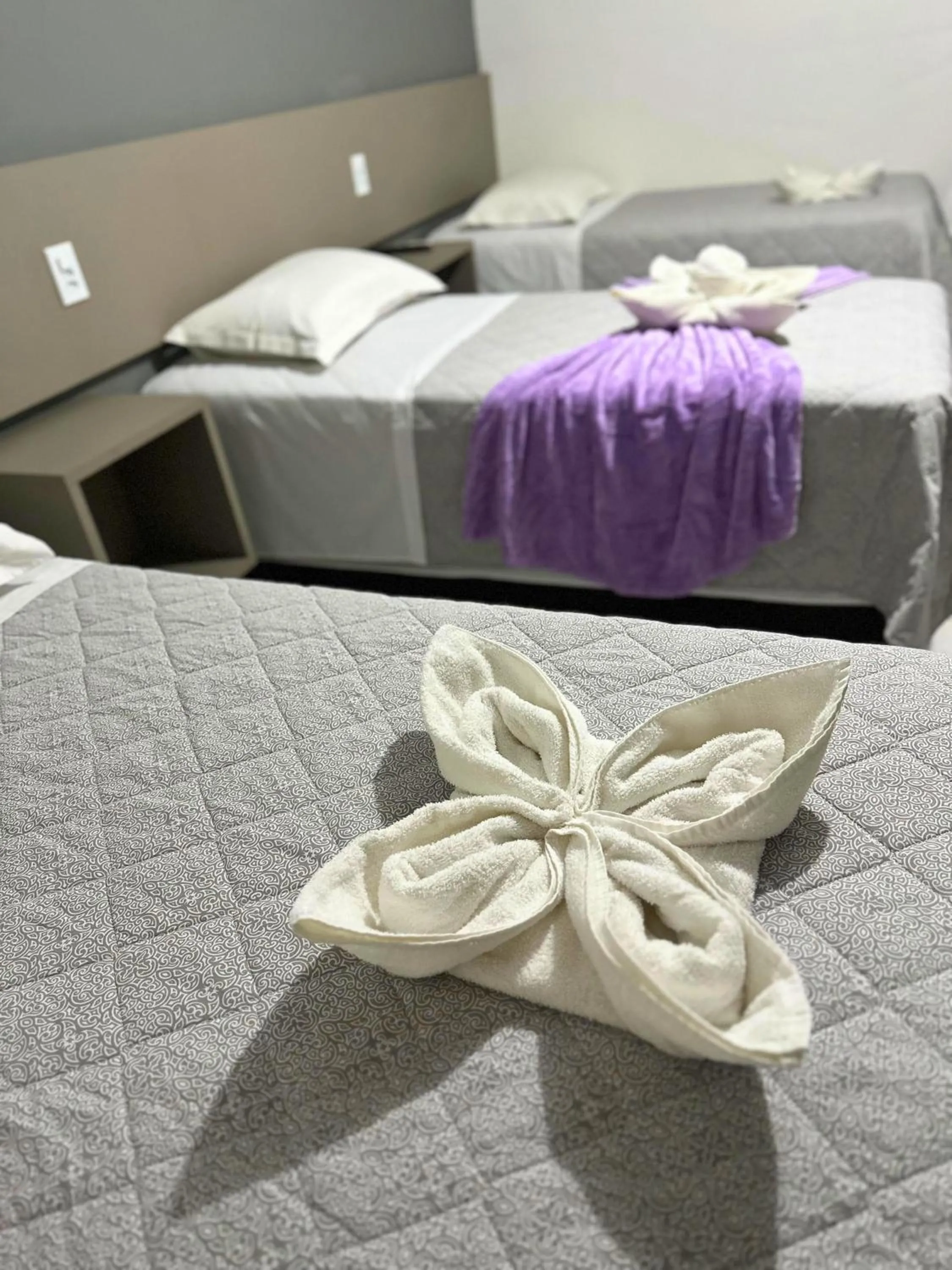 Bed in PORTAL PARQUE HOTEL