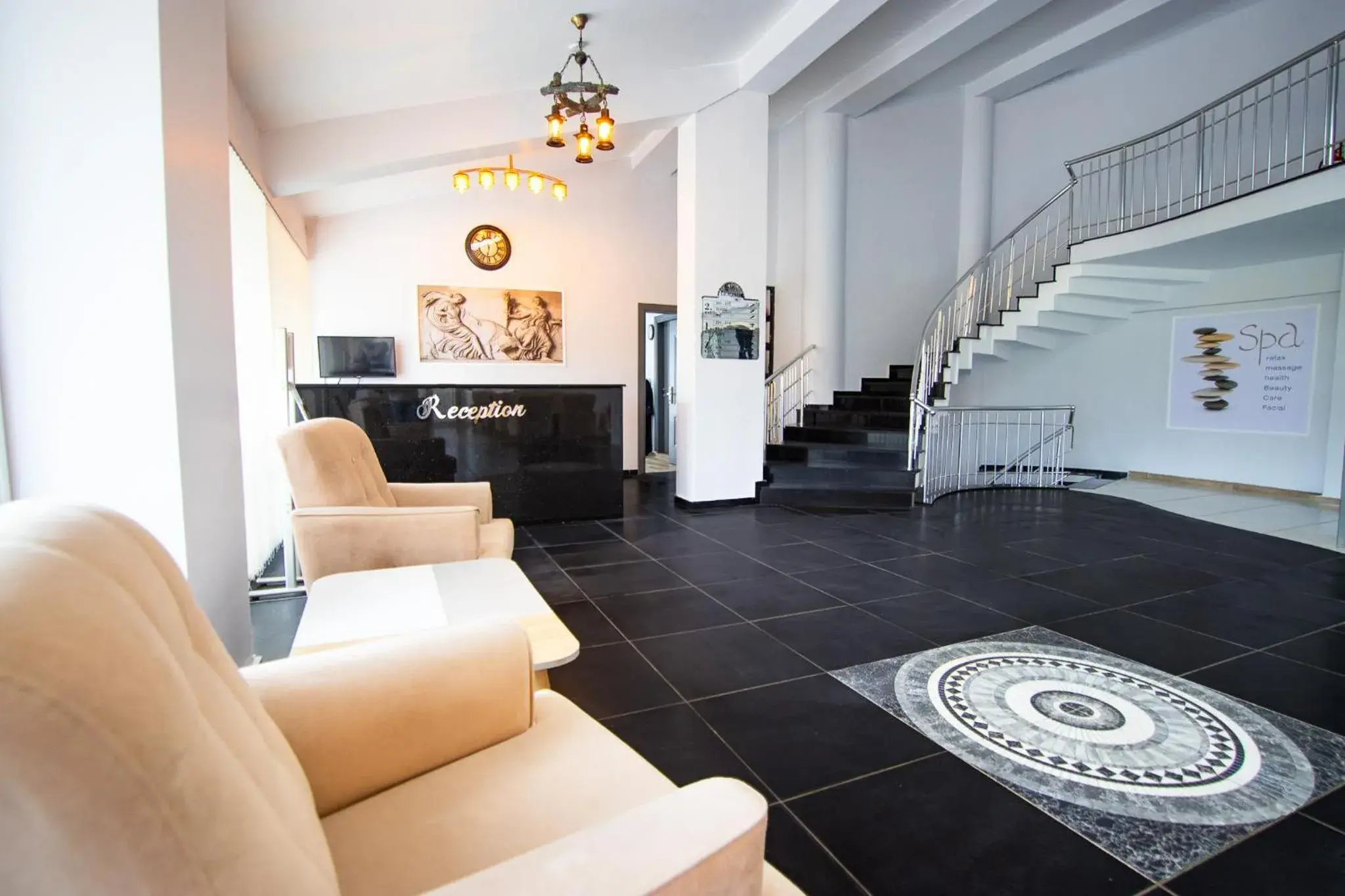 Lobby or reception in Hotel Le Marin Lobby or reception in Hotel Le Marin