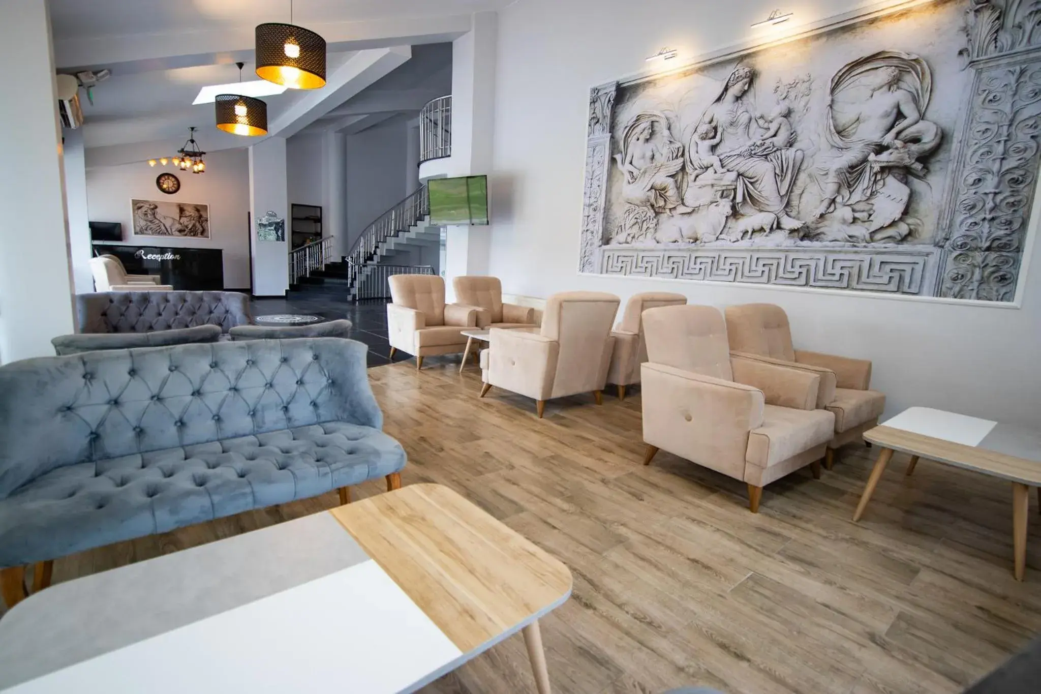 Lobby or reception in Hotel Le Marin Lobby or reception in Hotel Le Marin