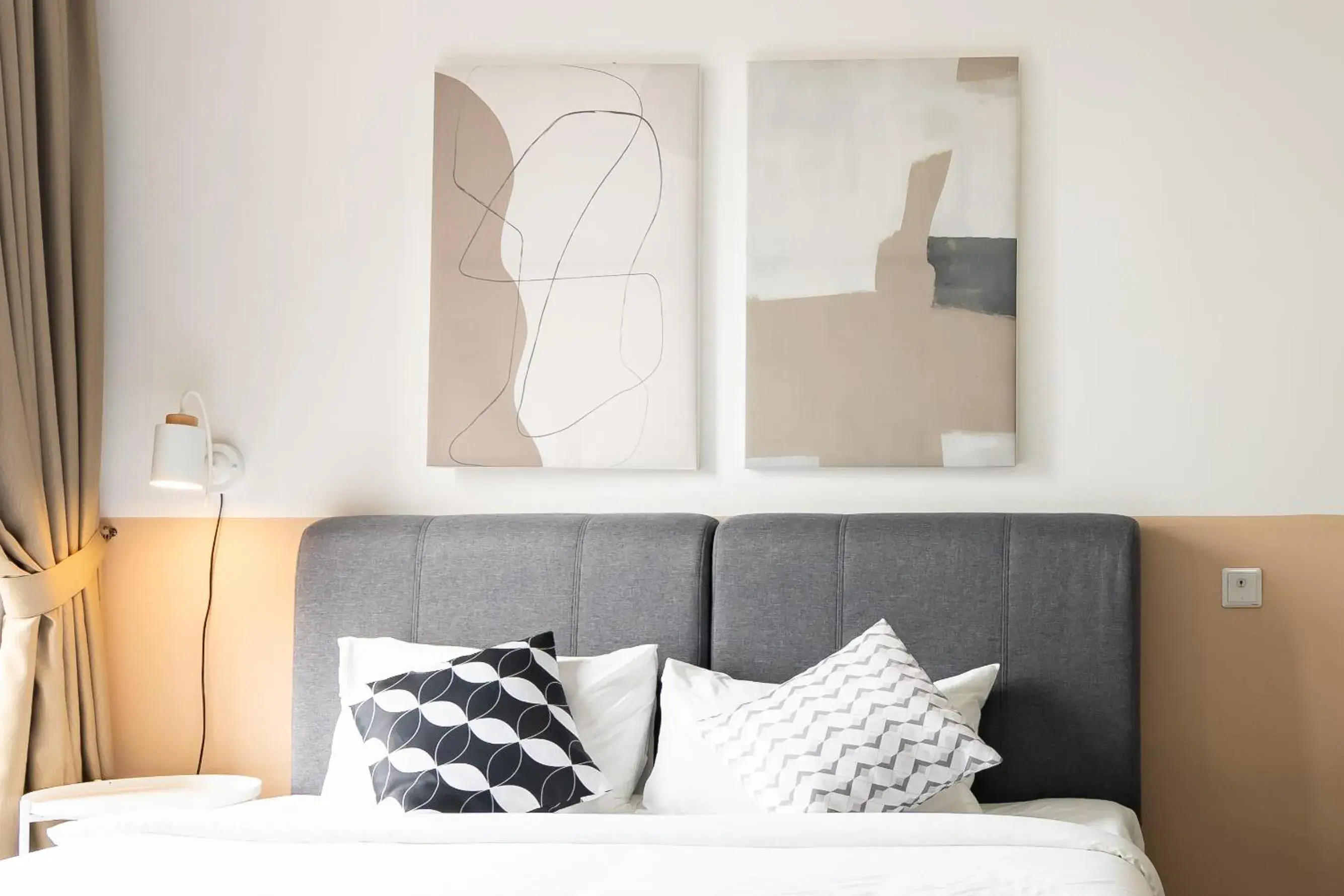 Bed in Mossaz Mana-Mana Suites Kuala Lumpur Bed in Mossaz Mana-Mana Suites Kuala Lumpur