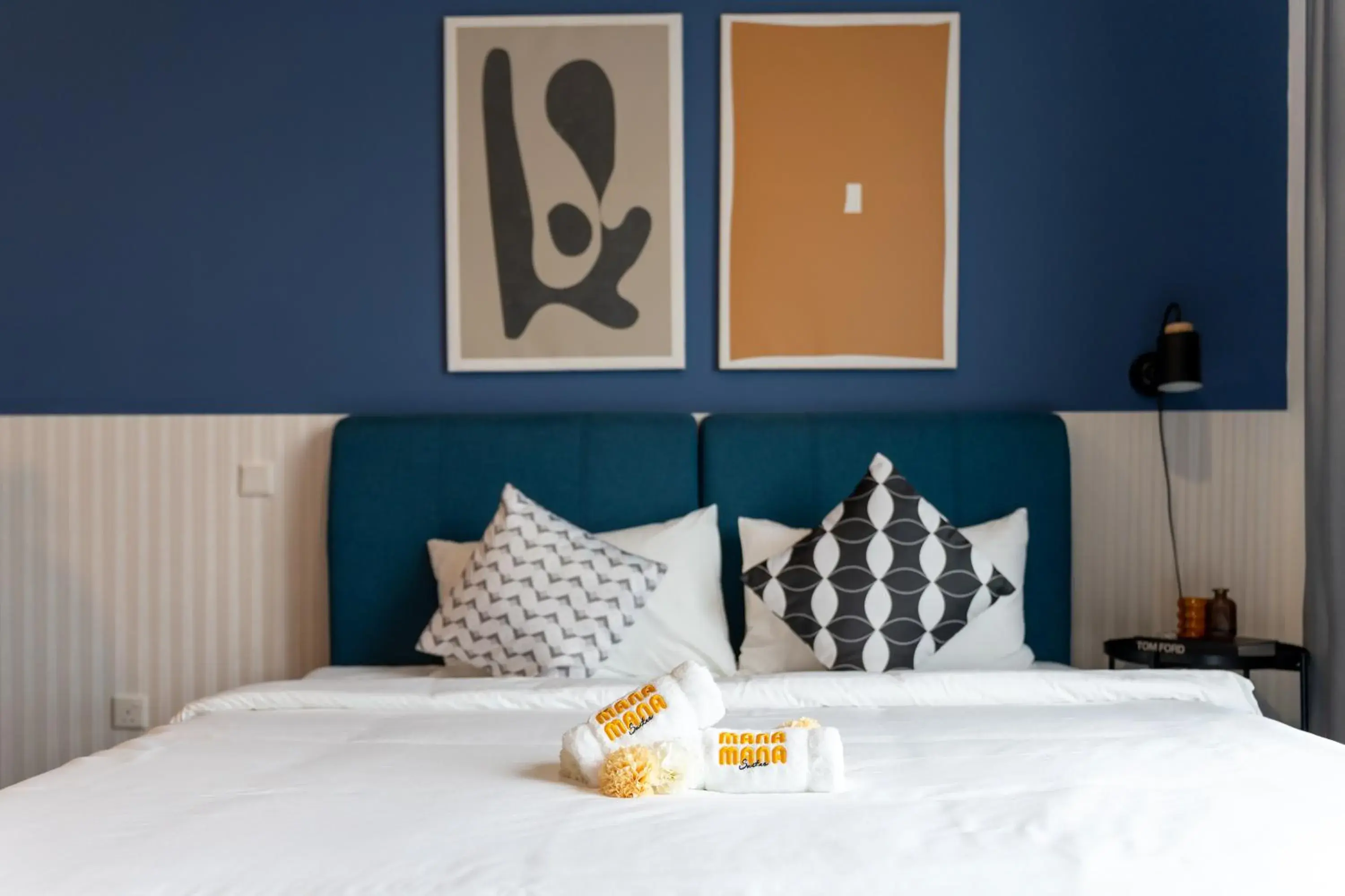 Bed in Mossaz Mana-Mana Suites Kuala Lumpur Bed in Mossaz Mana-Mana Suites Kuala Lumpur