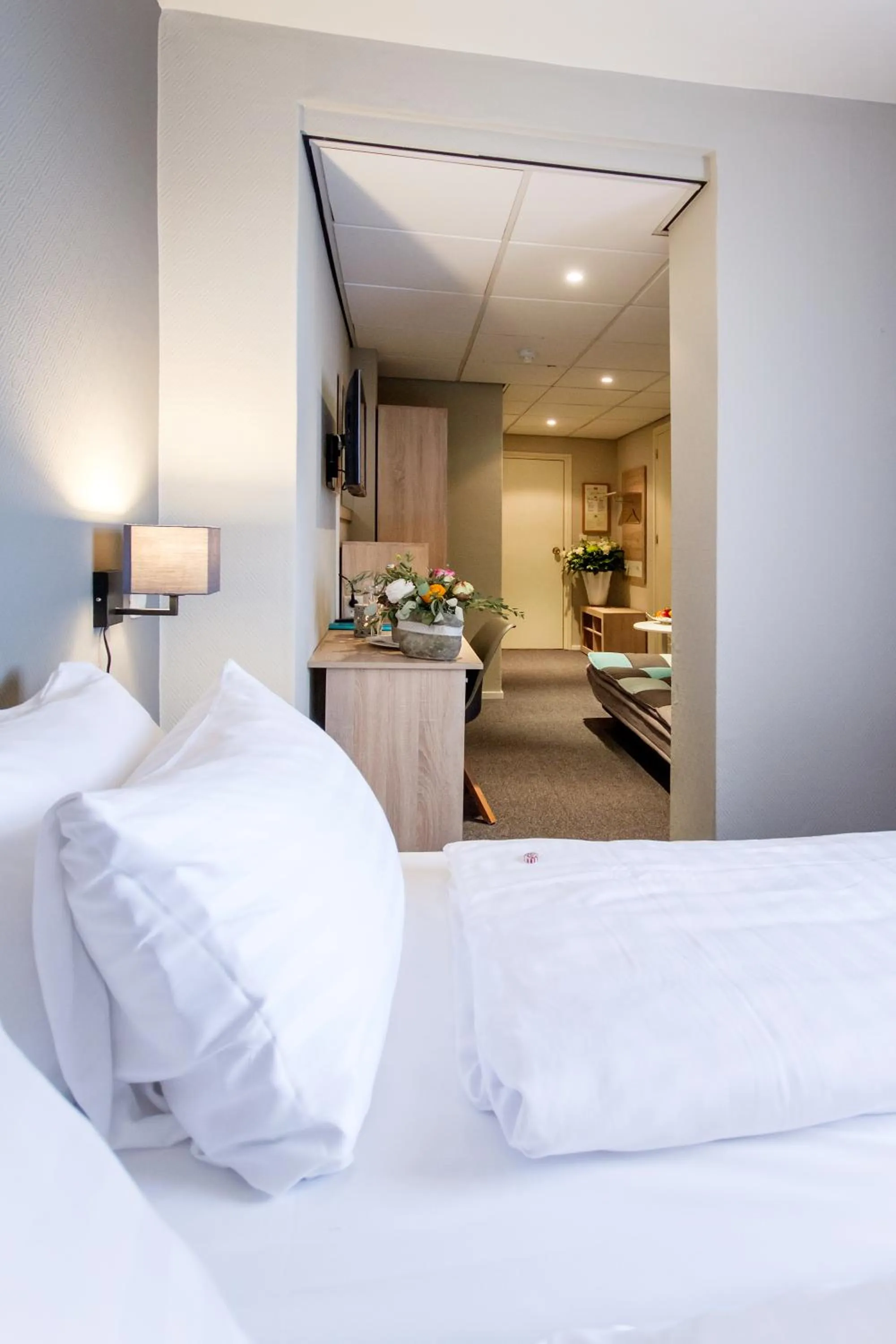 Bed in Grand Hotel Monopole