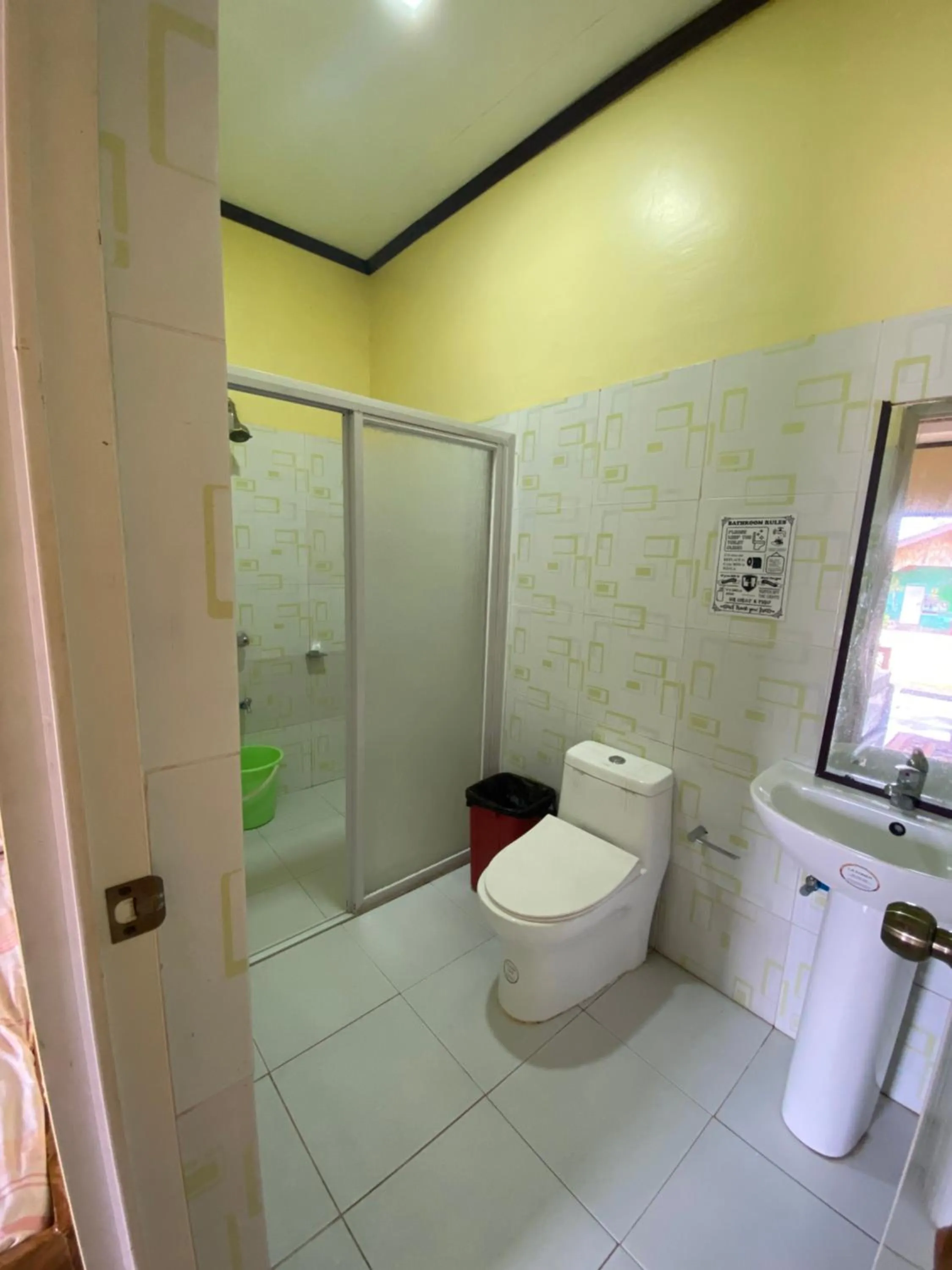 Shower in Palm Garden Resort