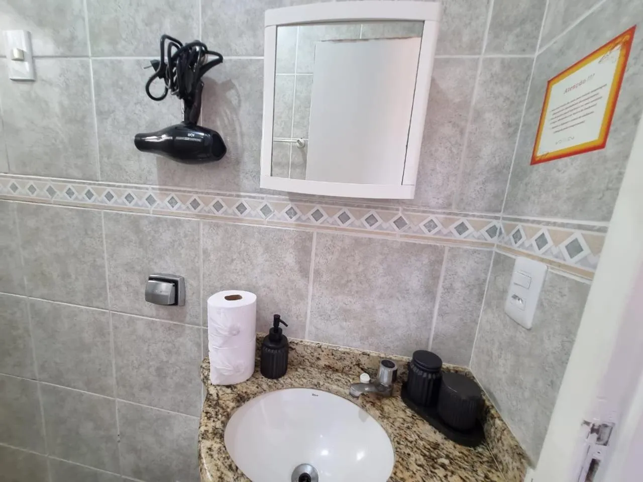 Shower in Espaço do acalanto- Quarto em apartamento compartilhado