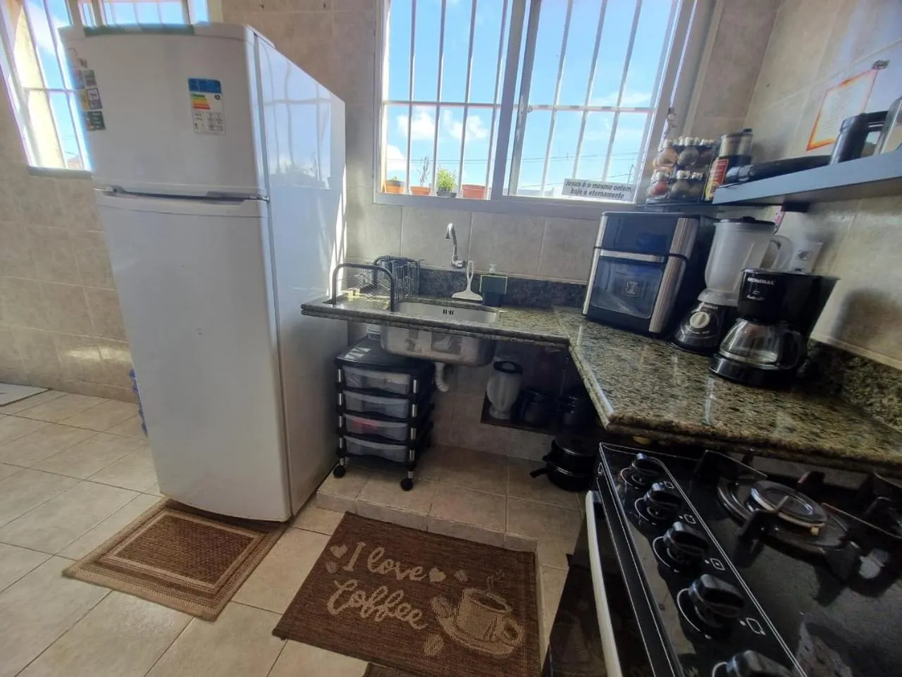 Coffee/tea facilities in Espaço do acalanto- Quarto em apartamento compartilhado