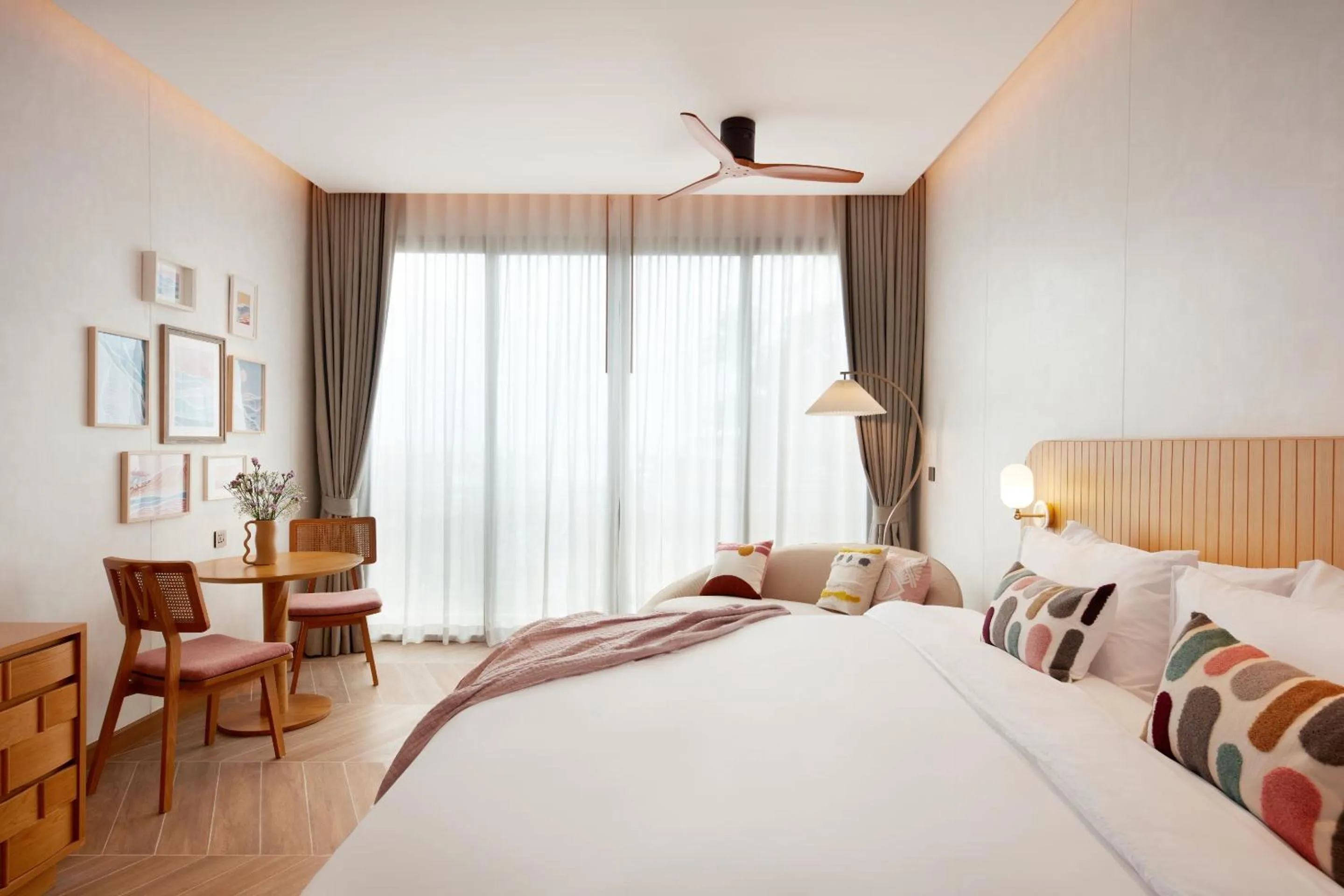 Bed in Marasca Samui - Small Luxury Hotels of the World