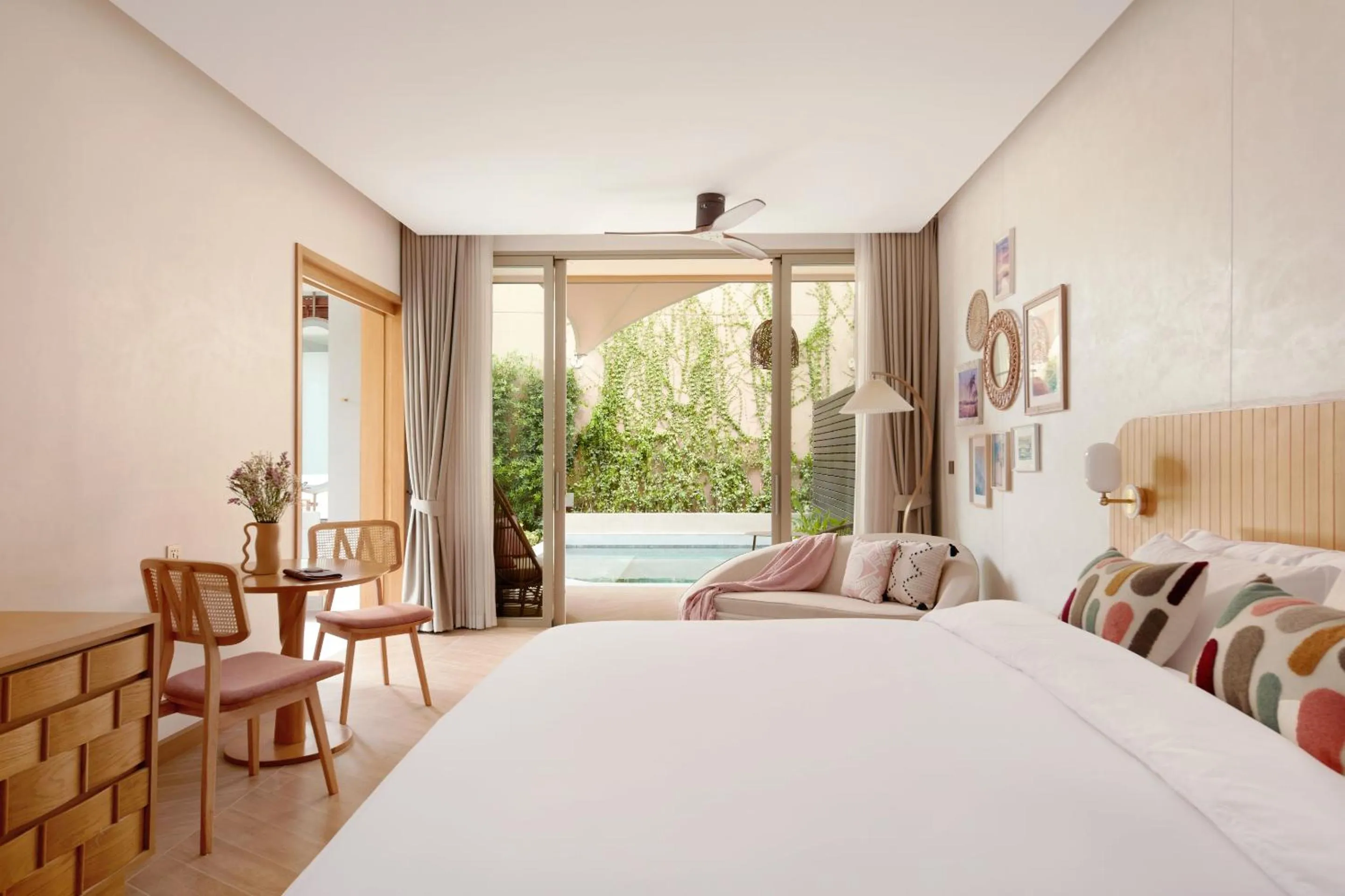 Bed in Marasca Samui - Small Luxury Hotels of the World