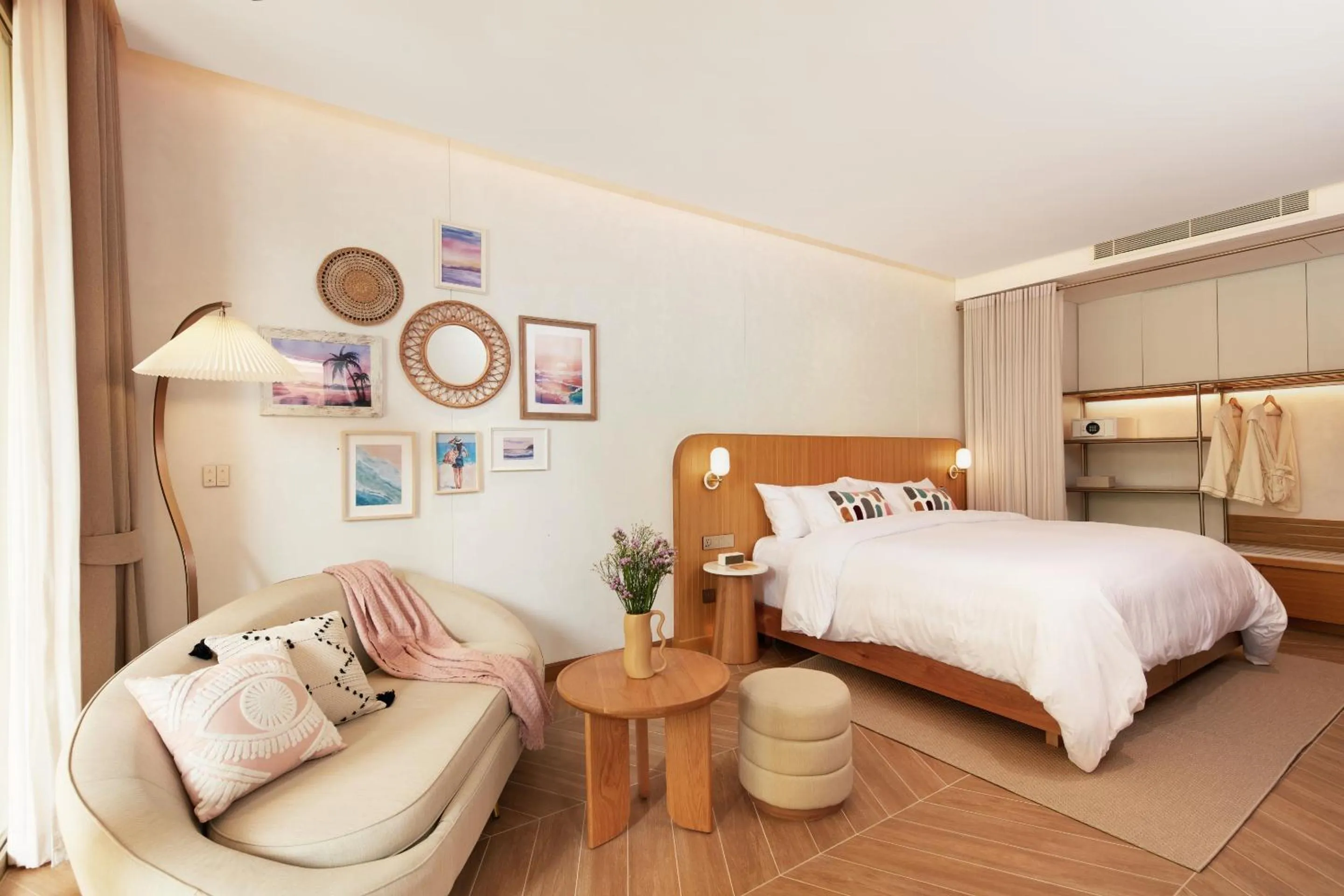 Bed in Marasca Samui - Small Luxury Hotels of the World