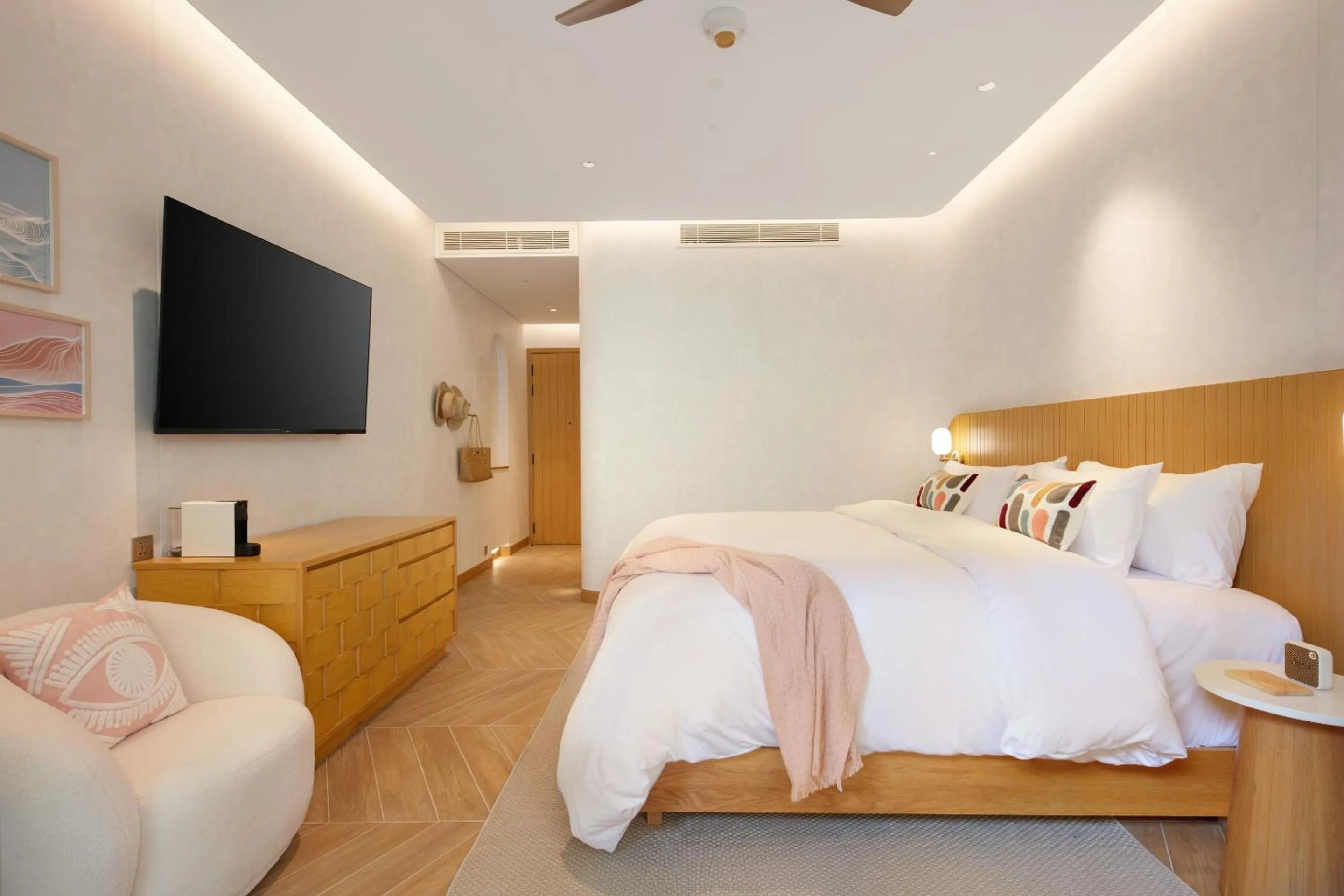 Bed in Marasca Samui - Small Luxury Hotels of the World