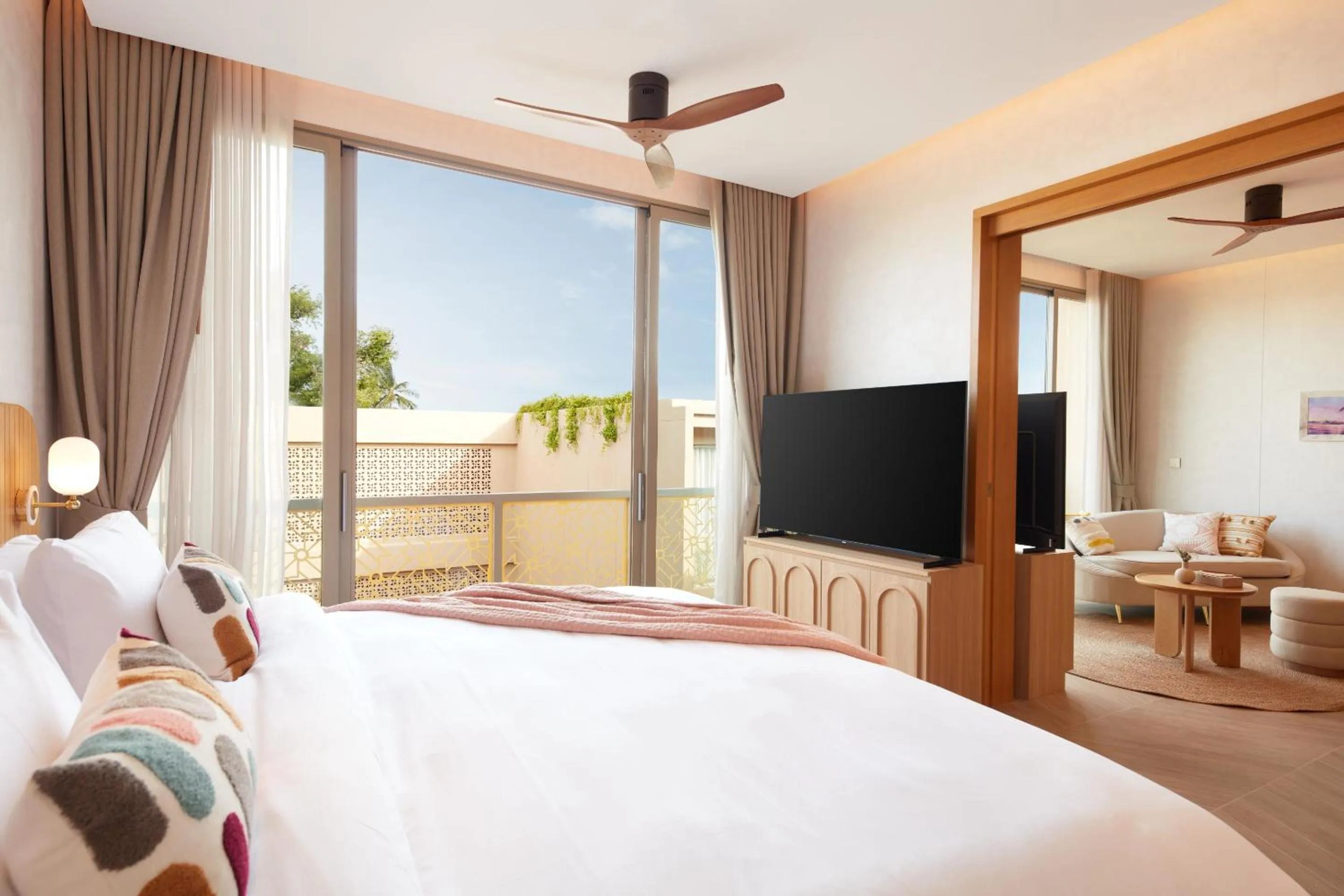 TV and multimedia, Bed in Marasca Samui - Small Luxury Hotels of the World