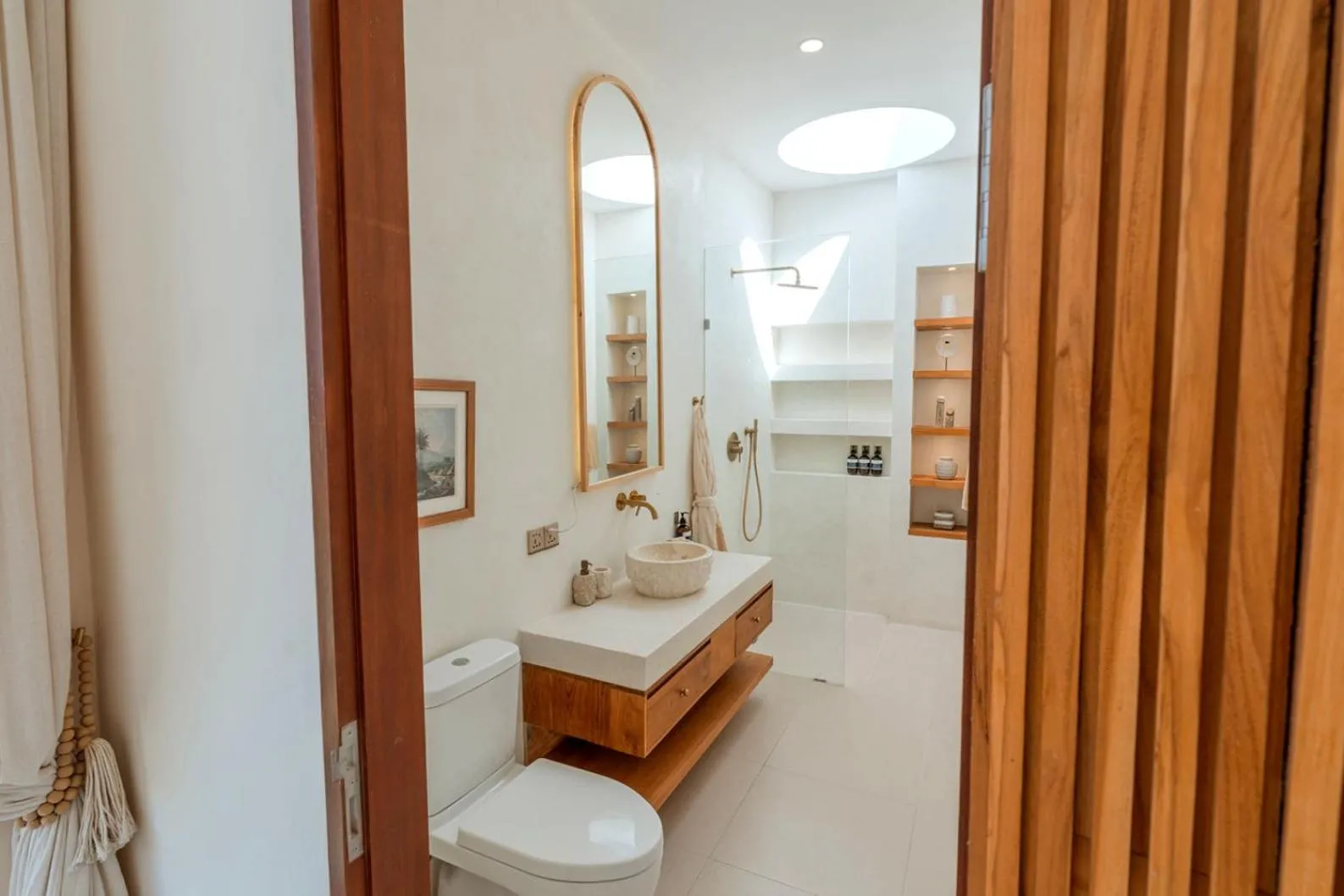 Shower in Villa Coconut Canggu