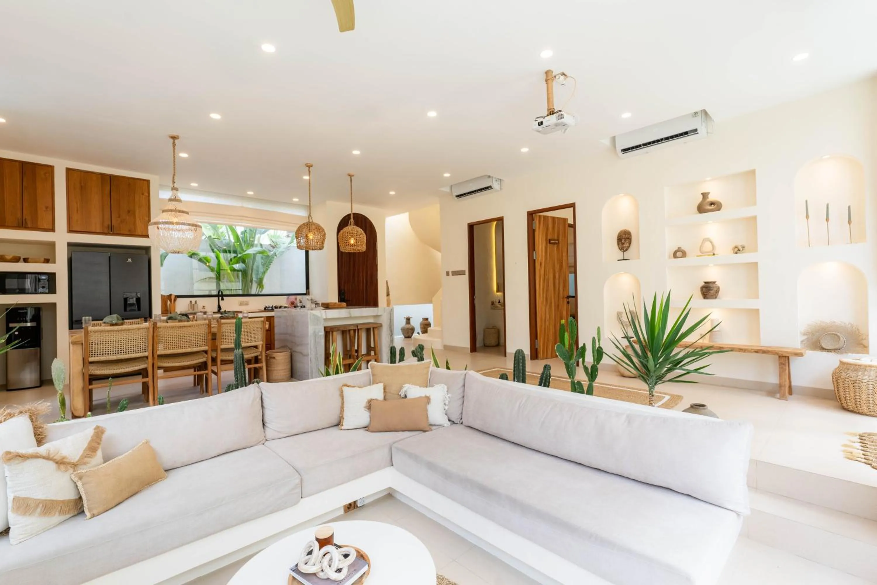 Living room in Villa Coconut Canggu