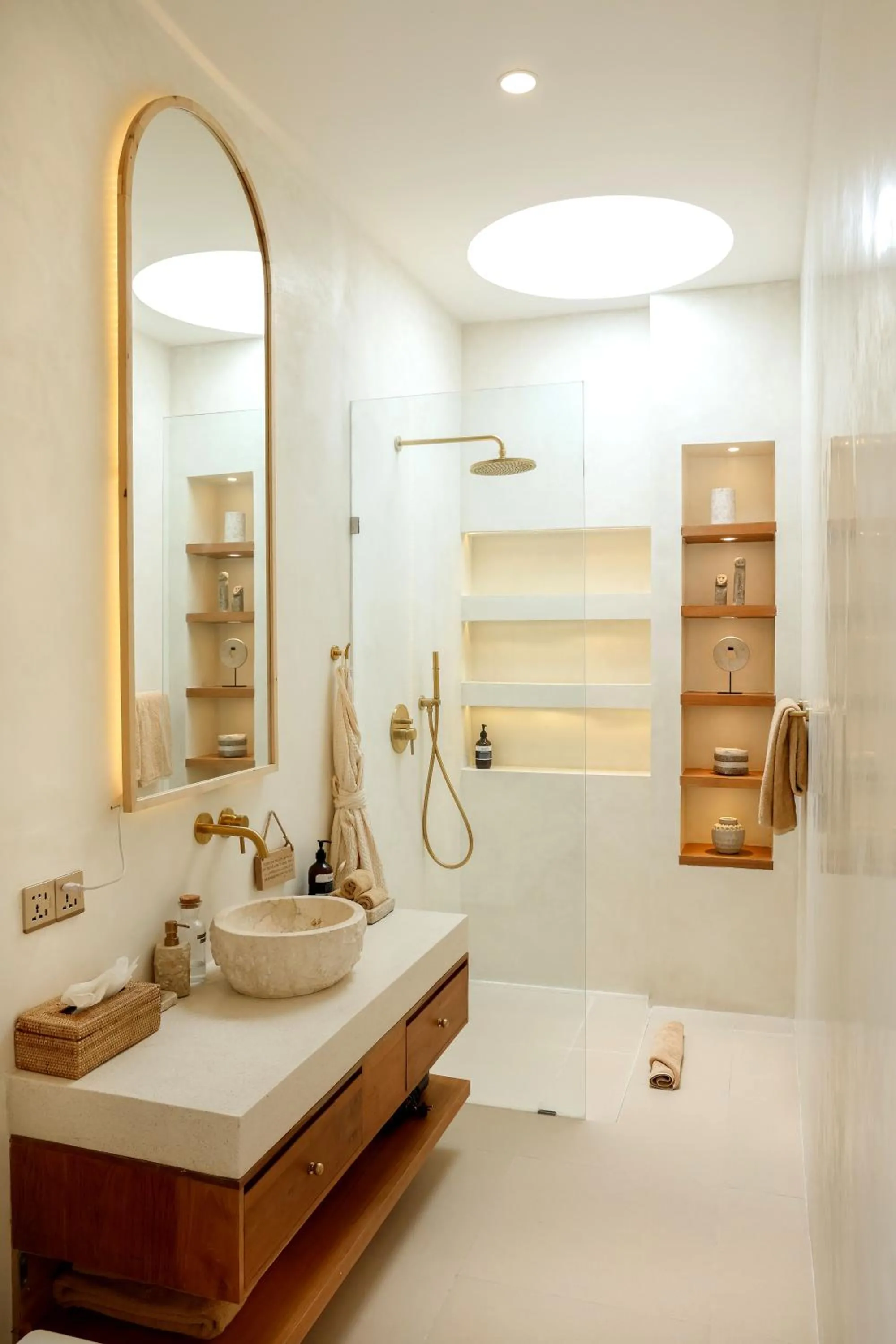 Shower in Villa Coconut Canggu